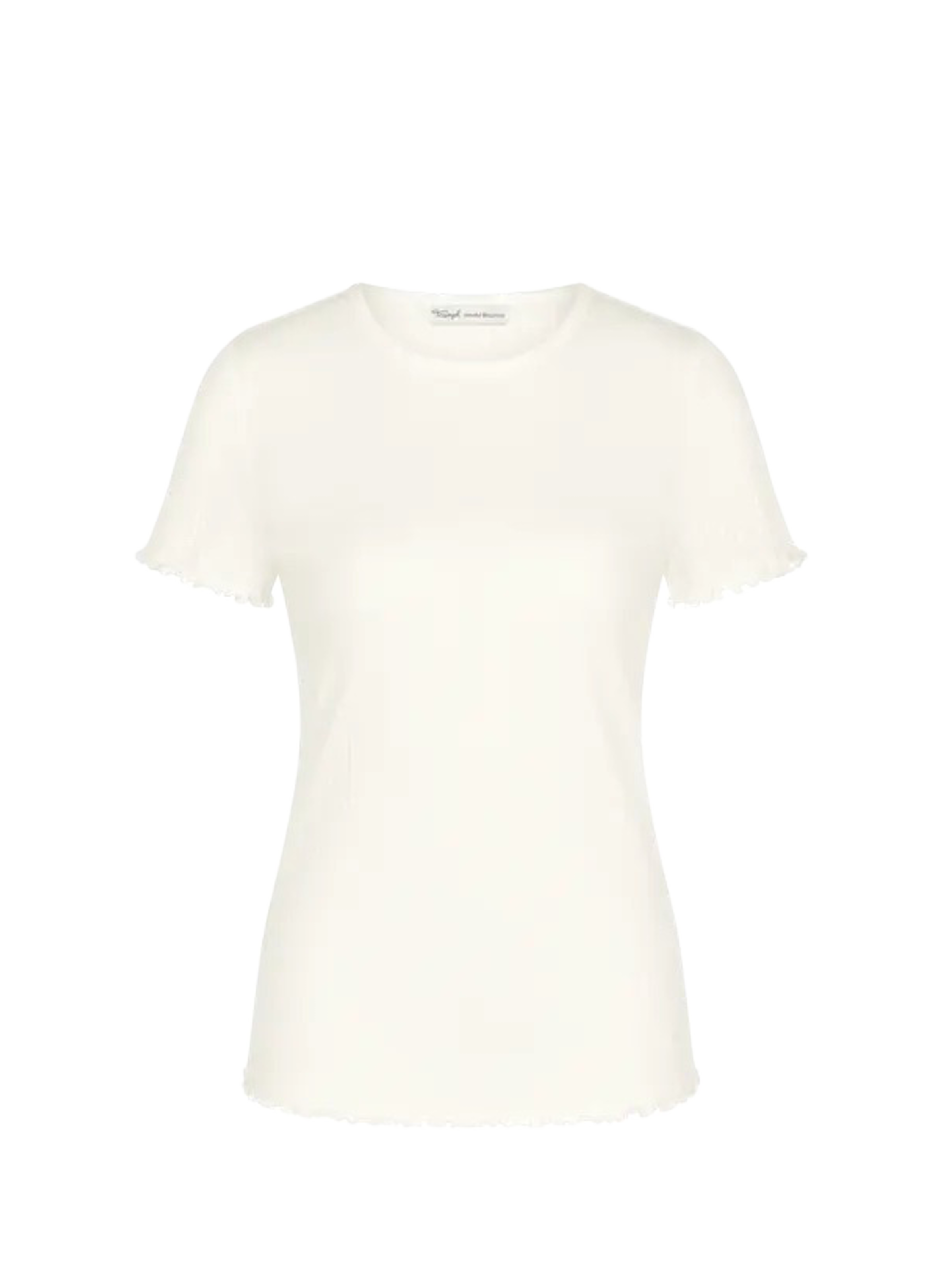 T-shirt côtelé Mix&Match en coton mélangé TRIUMPH Blanc