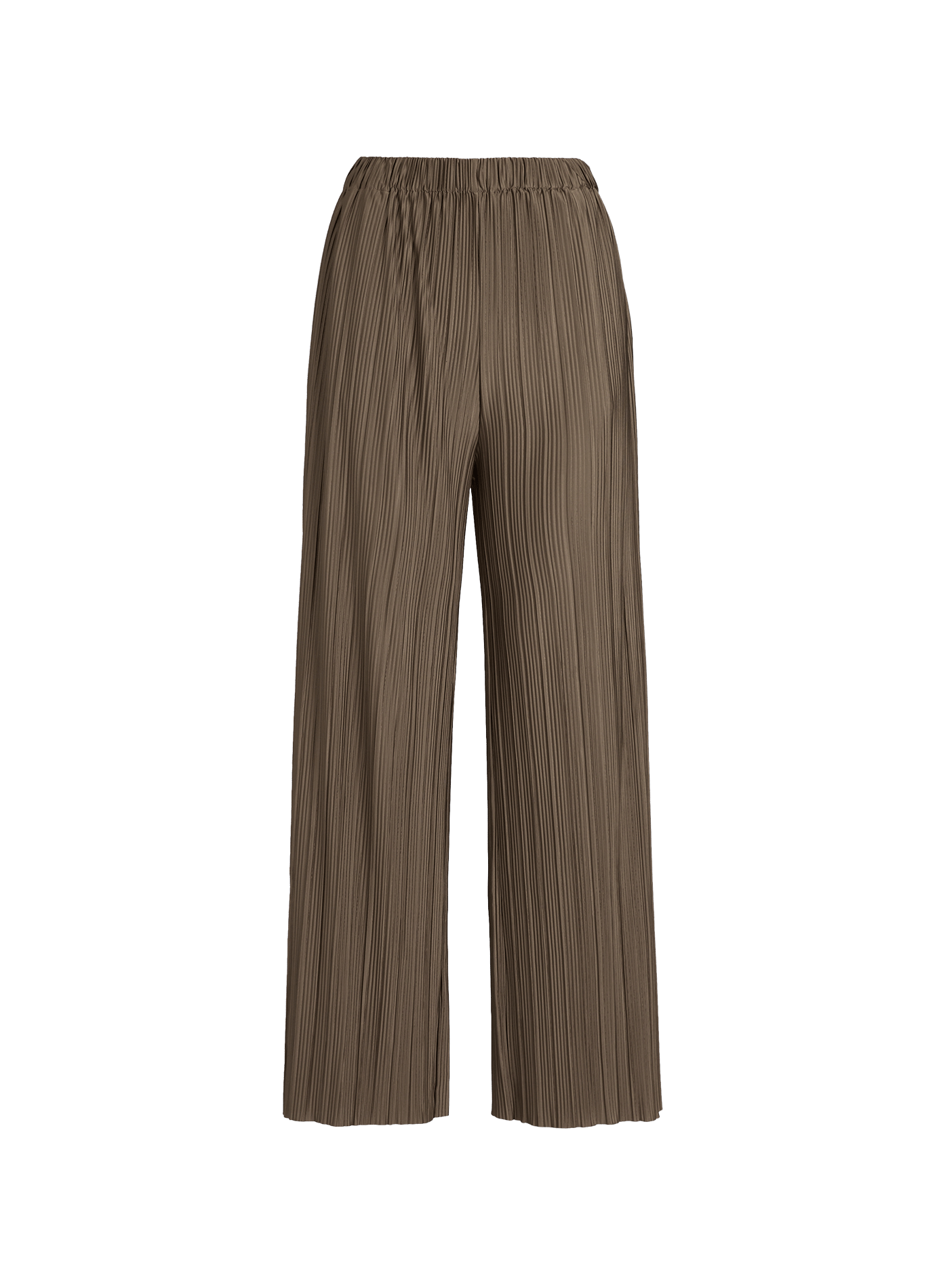 Pantalon fluide plissé Uma SAMSOE SAMSOE Marron