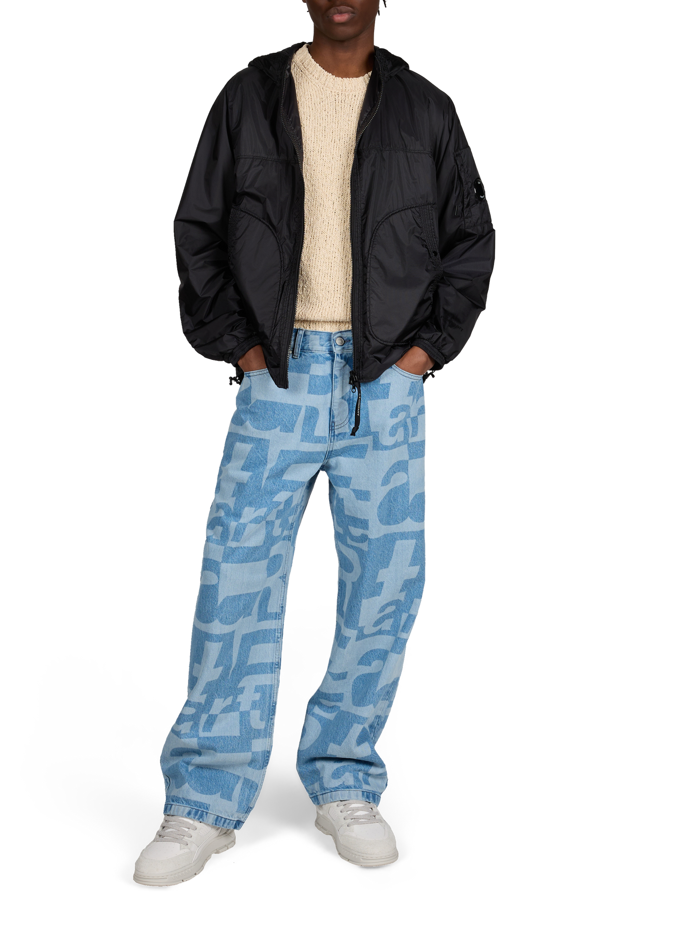 Veste zippée à capuche CP COMPANY Noir