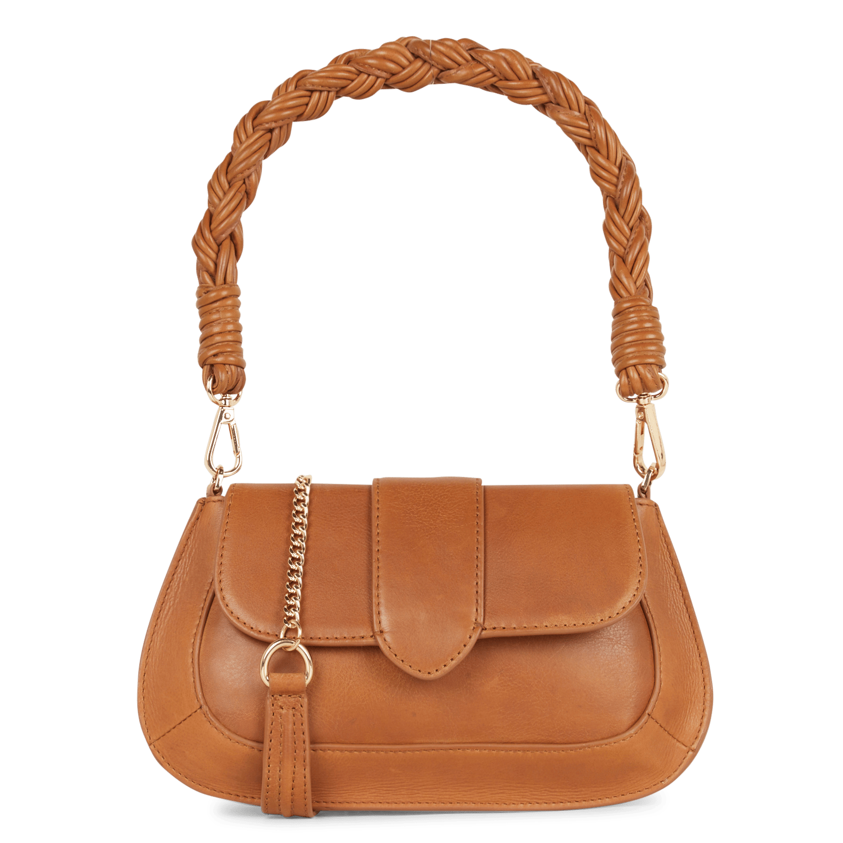 Sac bandoulière en cuir marcel mini MAISON 123 Beige