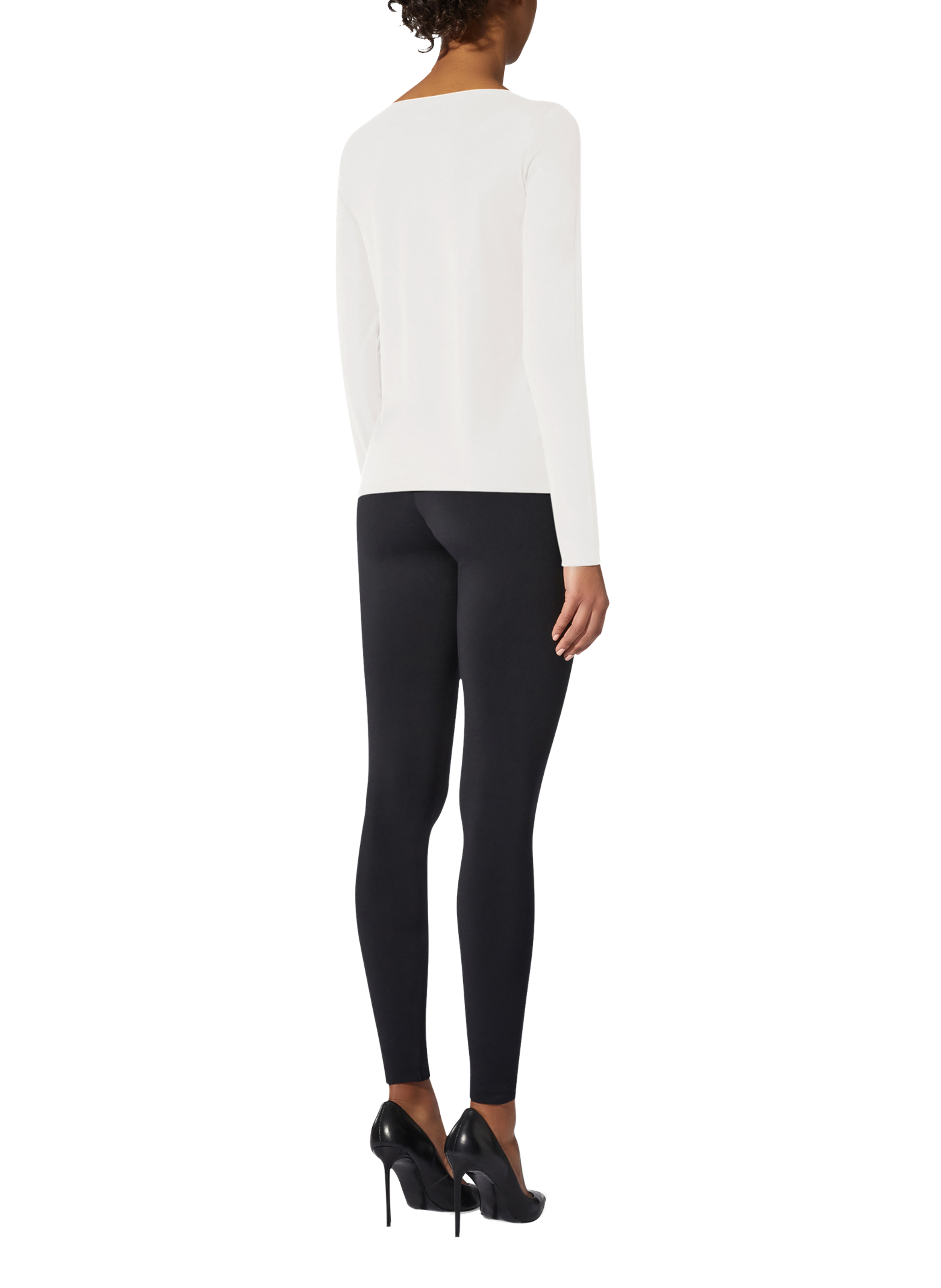 T-shirt manches longues Pure WOLFORD Blanc