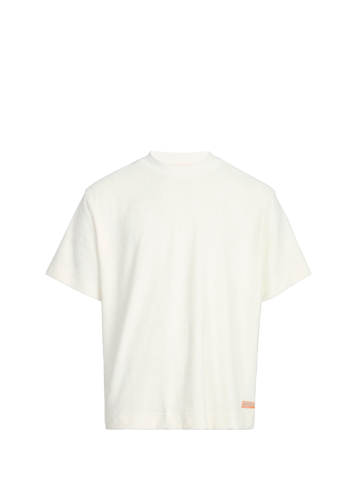 Oversized Terry T-shirt Toby in mixed cotton GERTRUDE ET GASTON Beige