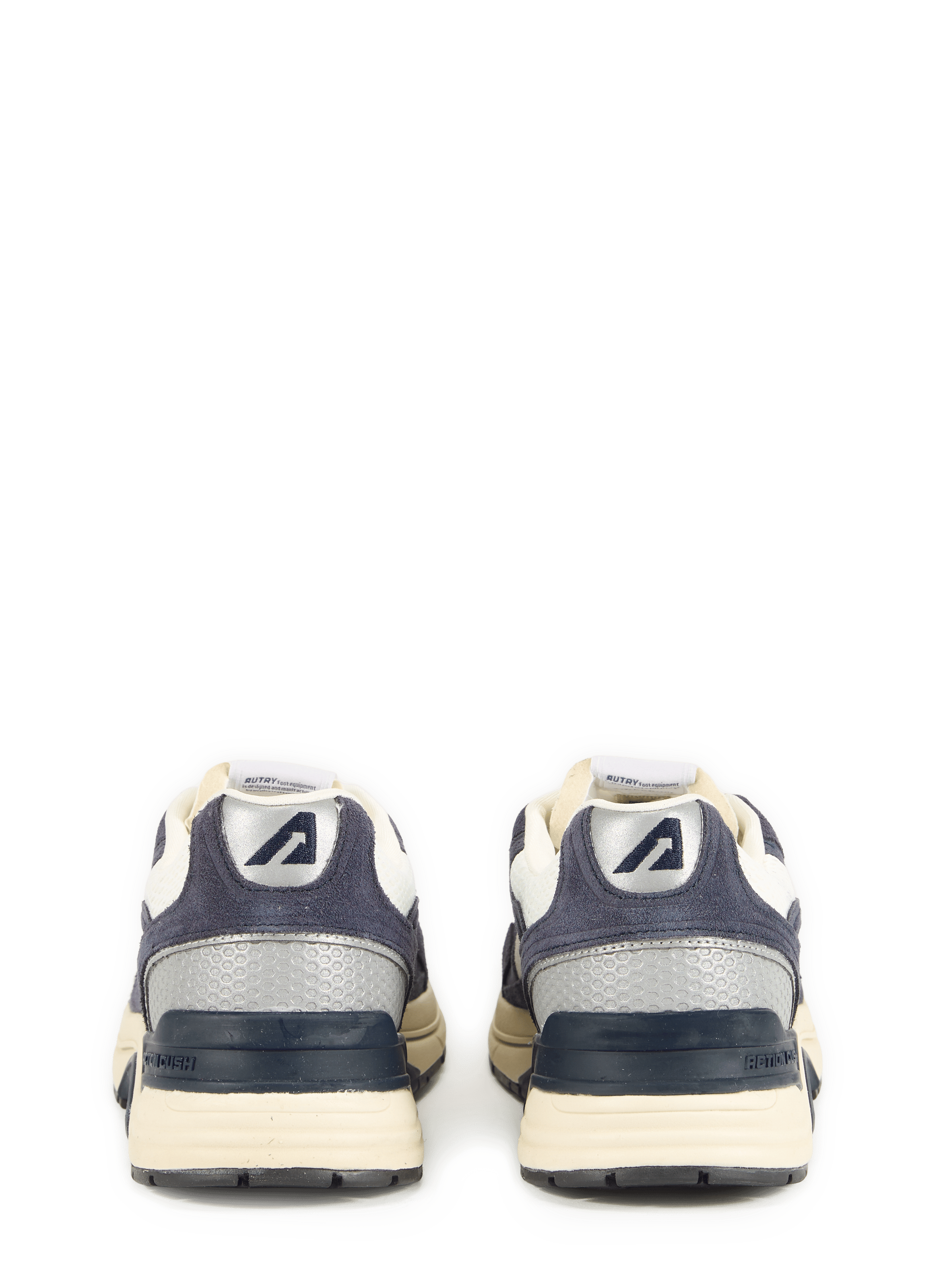 Baskets basses Hyperway en cuir mélangé AUTRY Multicolore