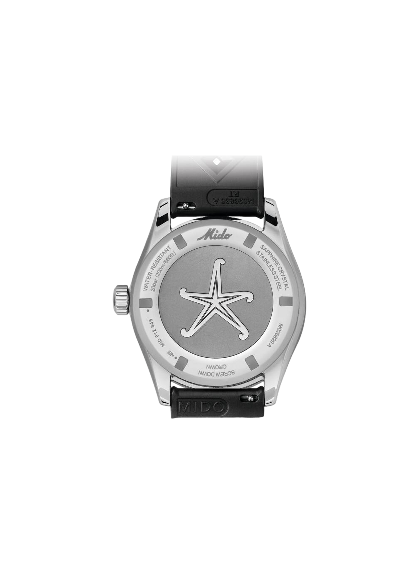 Montre Ocean Star Decompression Worldtimer MIDO Noir