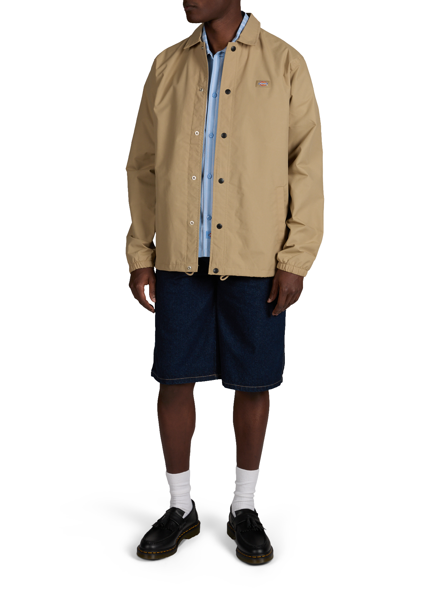 Blouson uni à col classique DICKIES Kaki