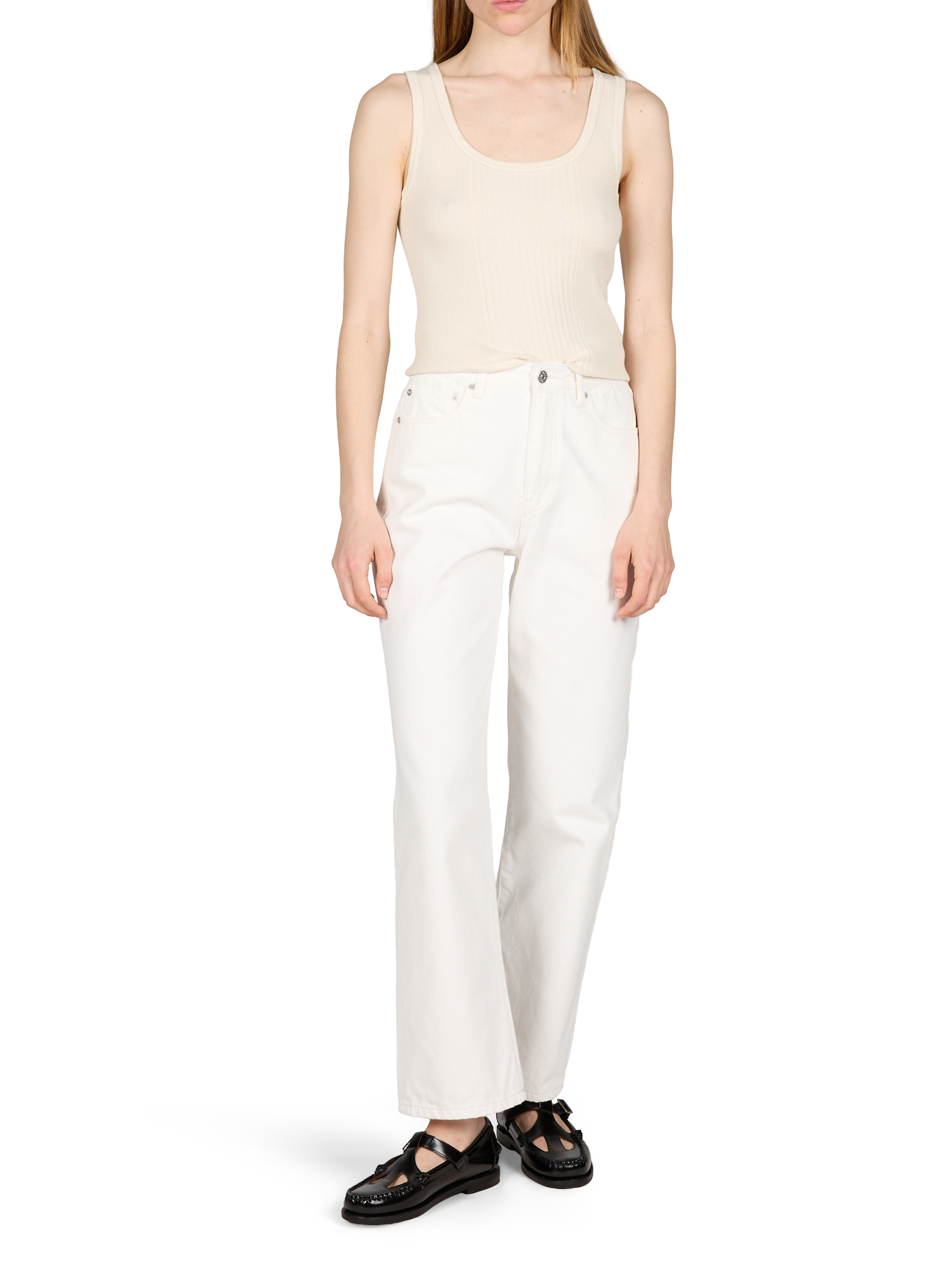 Débardeur Malawi en maille de coton PURE SUGAR Beige