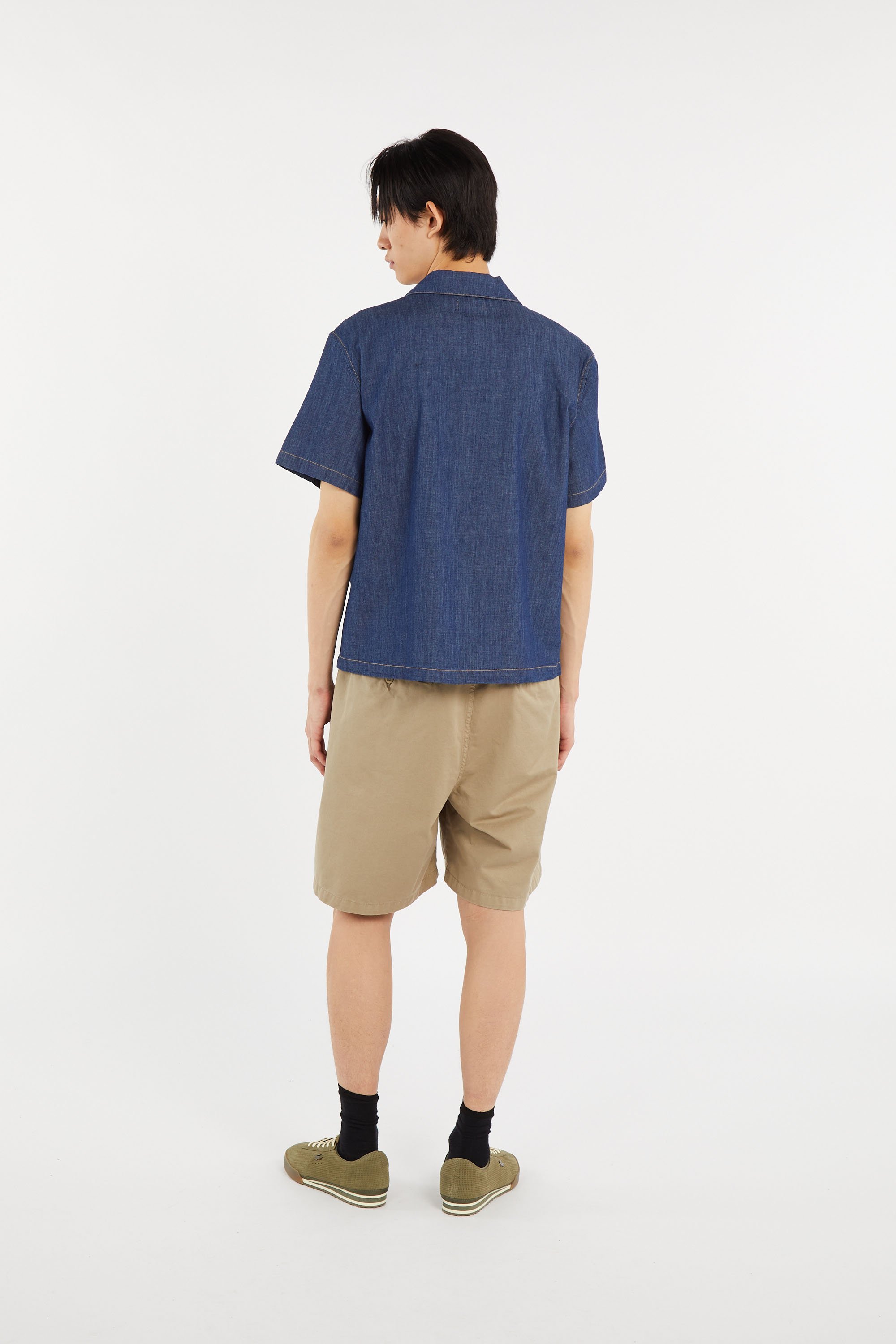 Chemise chemise casual manches co LACOSTE Bleu