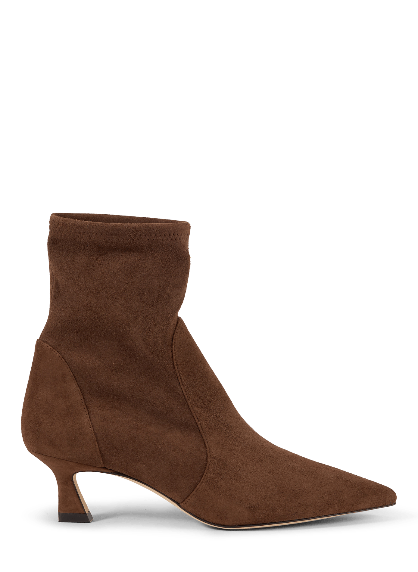 Vinnie 50 suede leather ankle boot STUART WEITZMAN Brown