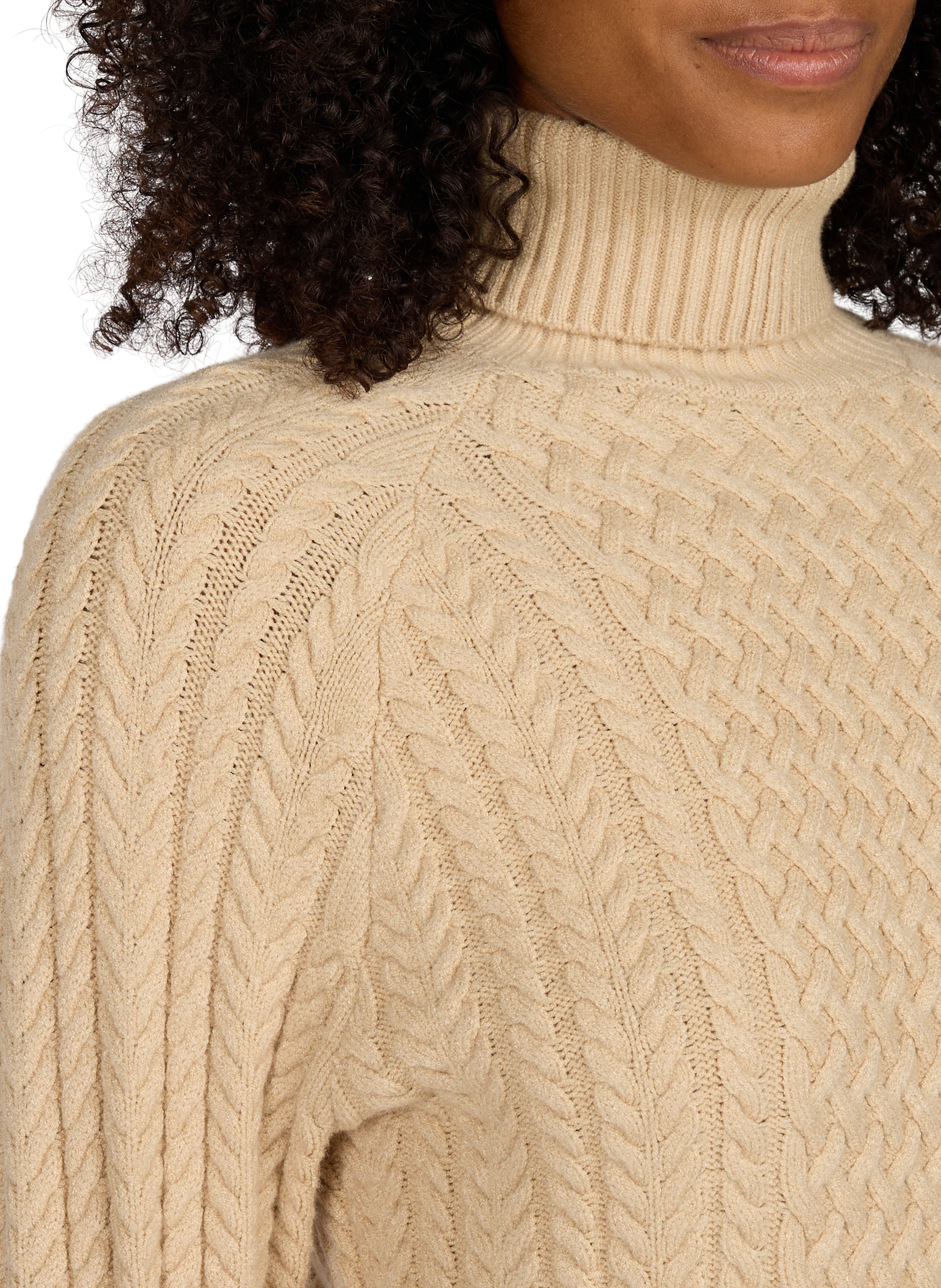 Fitted Yuki sweater GUESS Beige