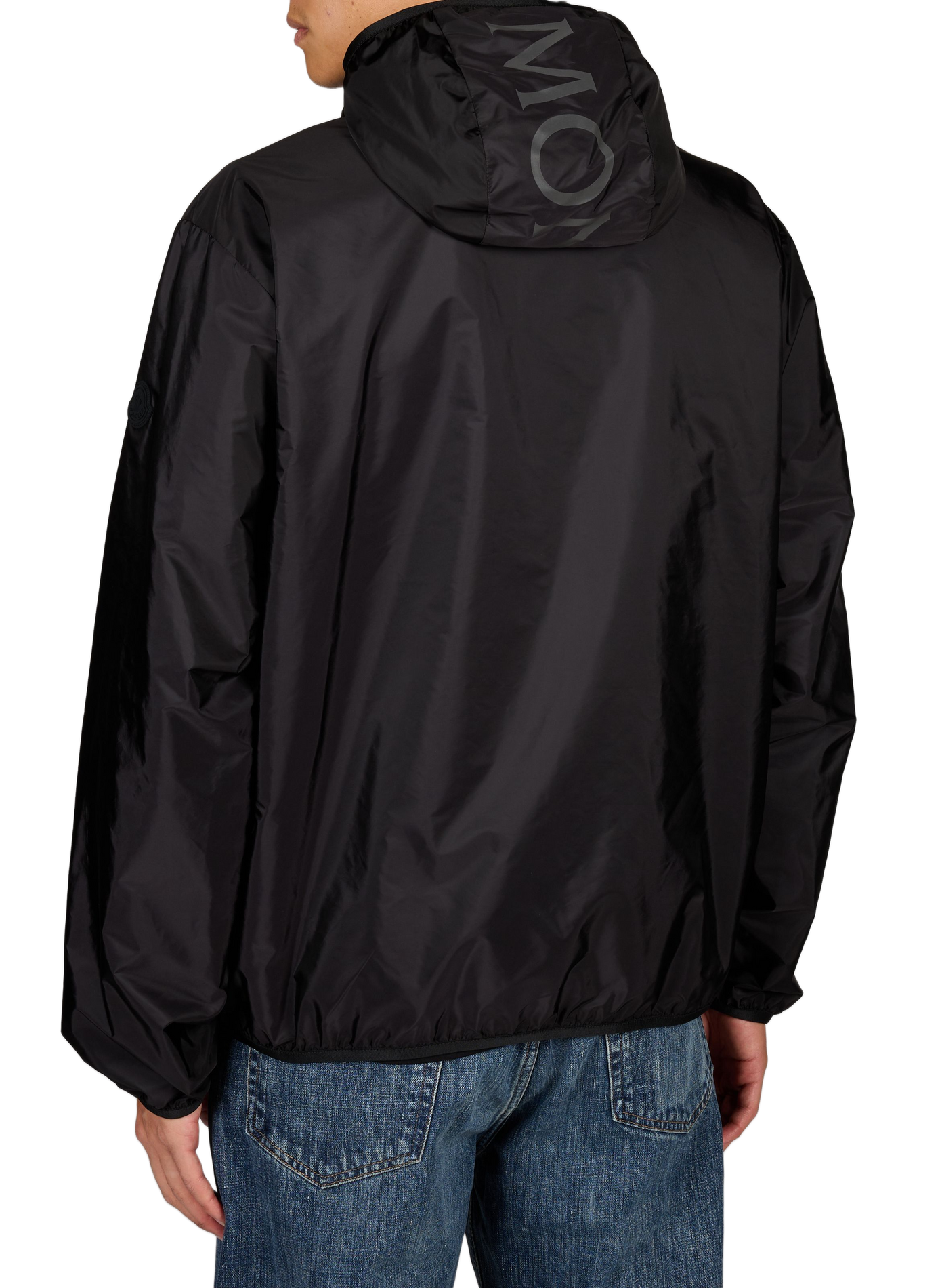 Reversible Vandelli Hooded Jacket with Checkered Interior MONCLER Black