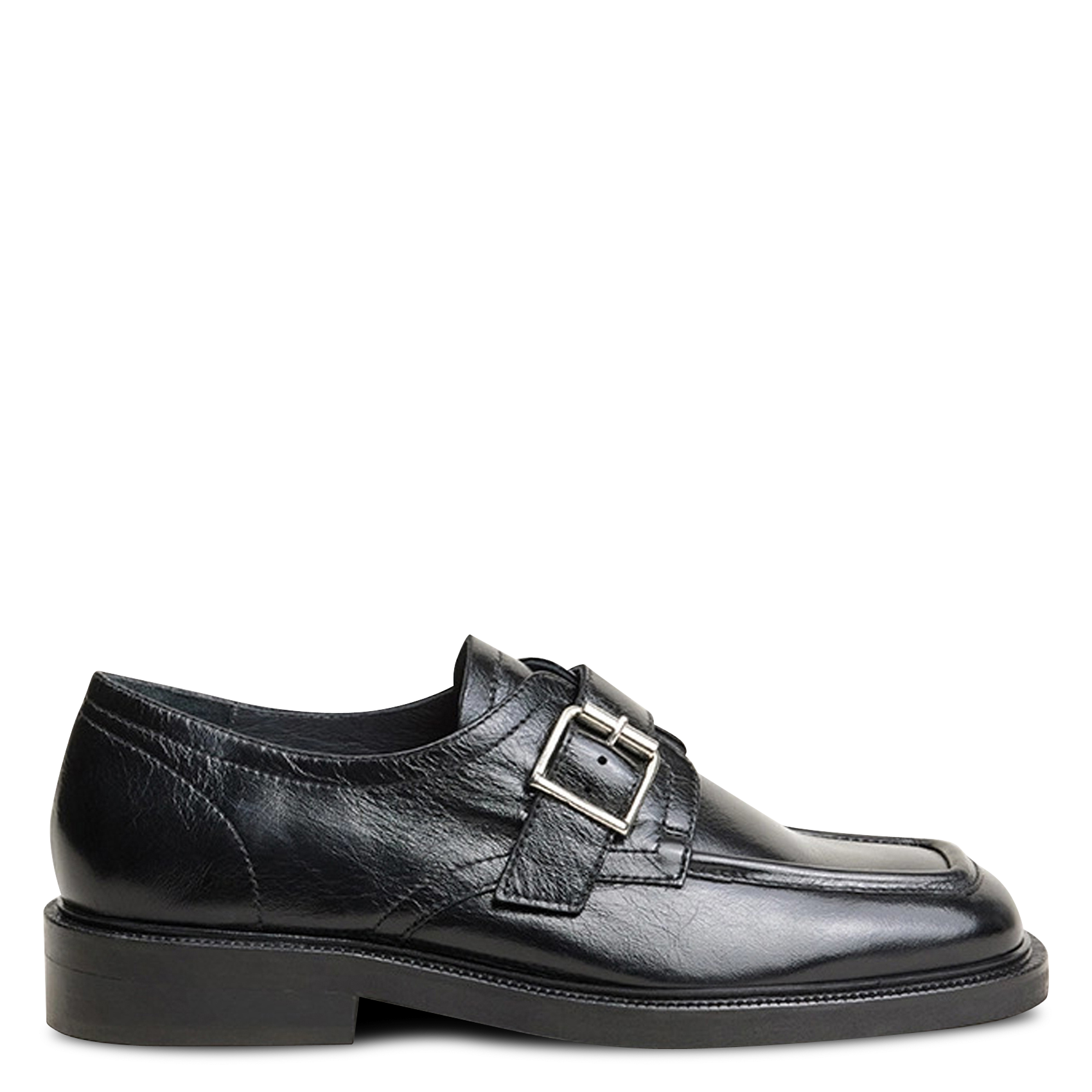 Mocassins en cuir verni damelia JONAK Noir
