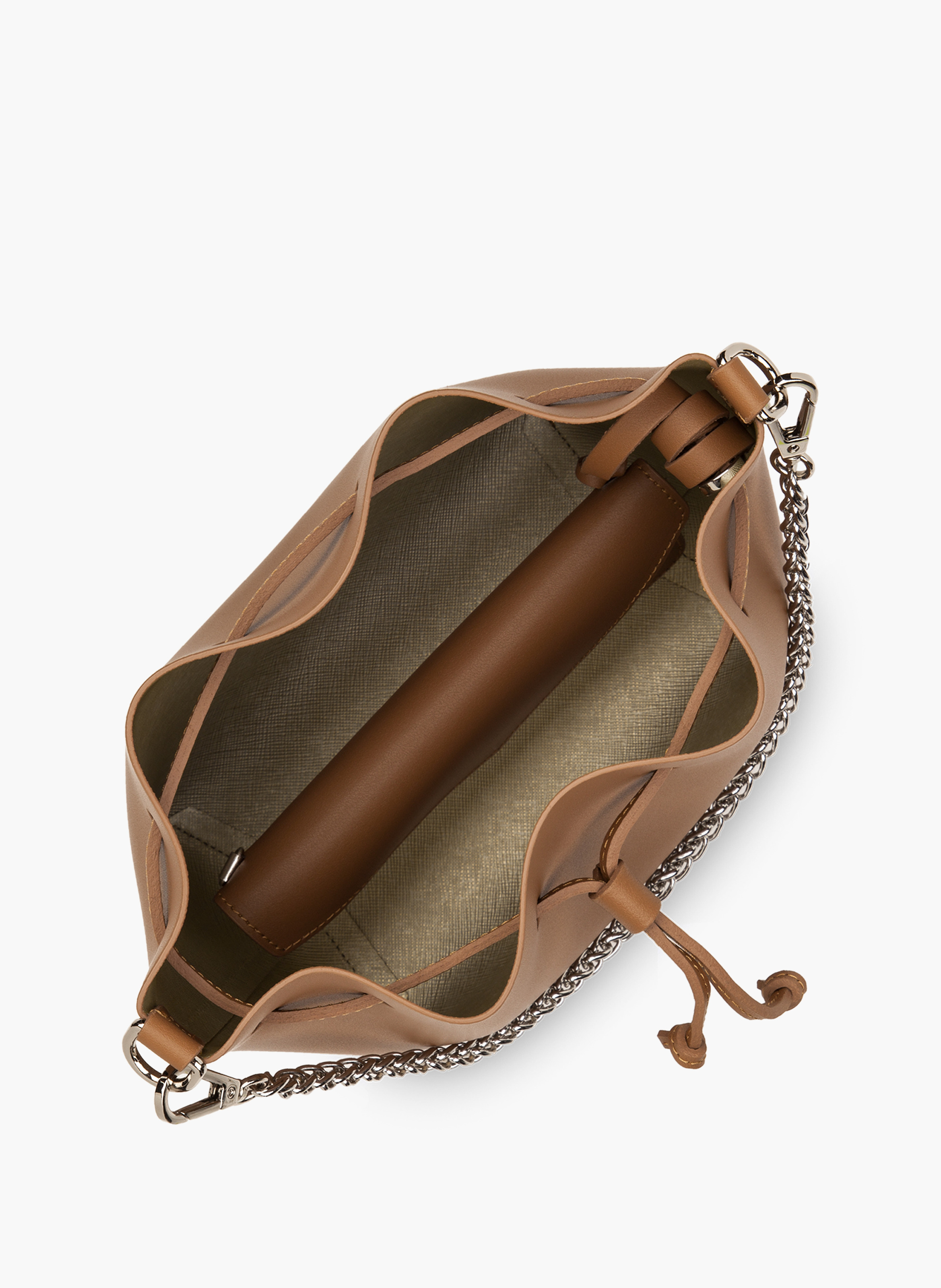 Petit sac bourse - pur & element city LANCASTER Marron