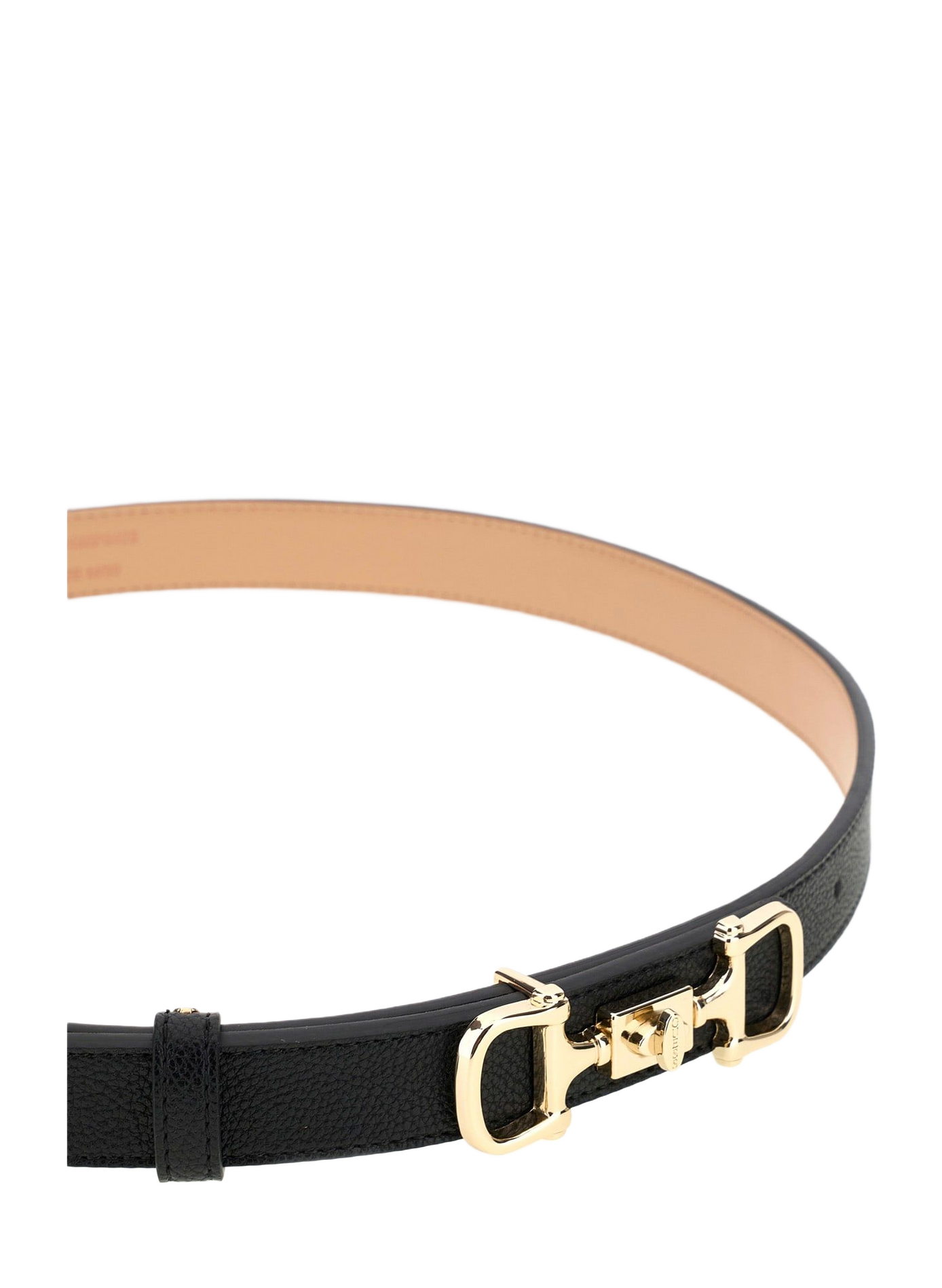 Belt with buckle and gold-toned details GUESS Black
