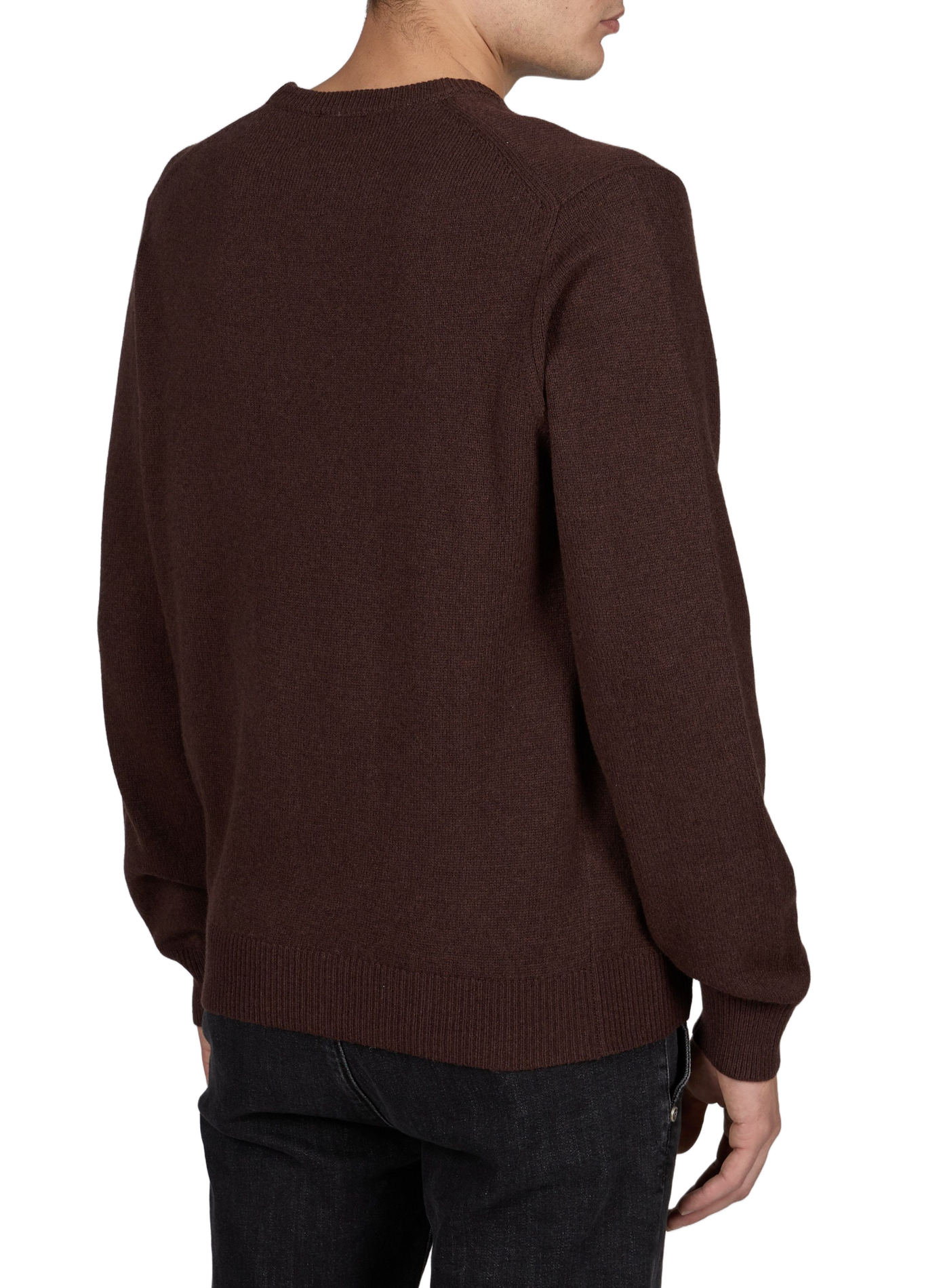 Gerader Wollpullover HACKETT Braun