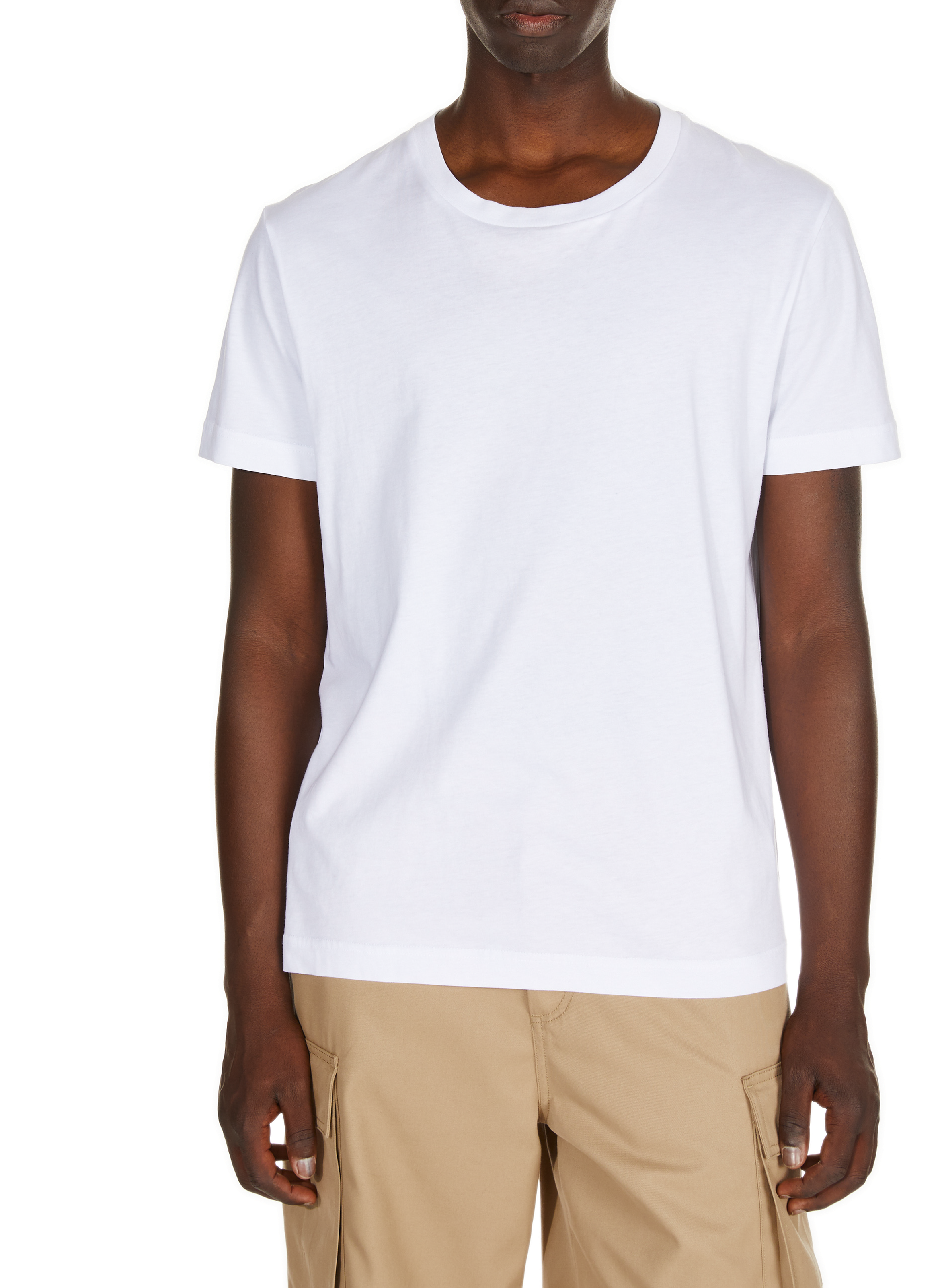 Rundhalsausschnitt T-Shirt Baff SAISON 1865 Weiss