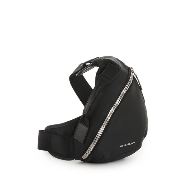 Sac triangle à zip logotypé