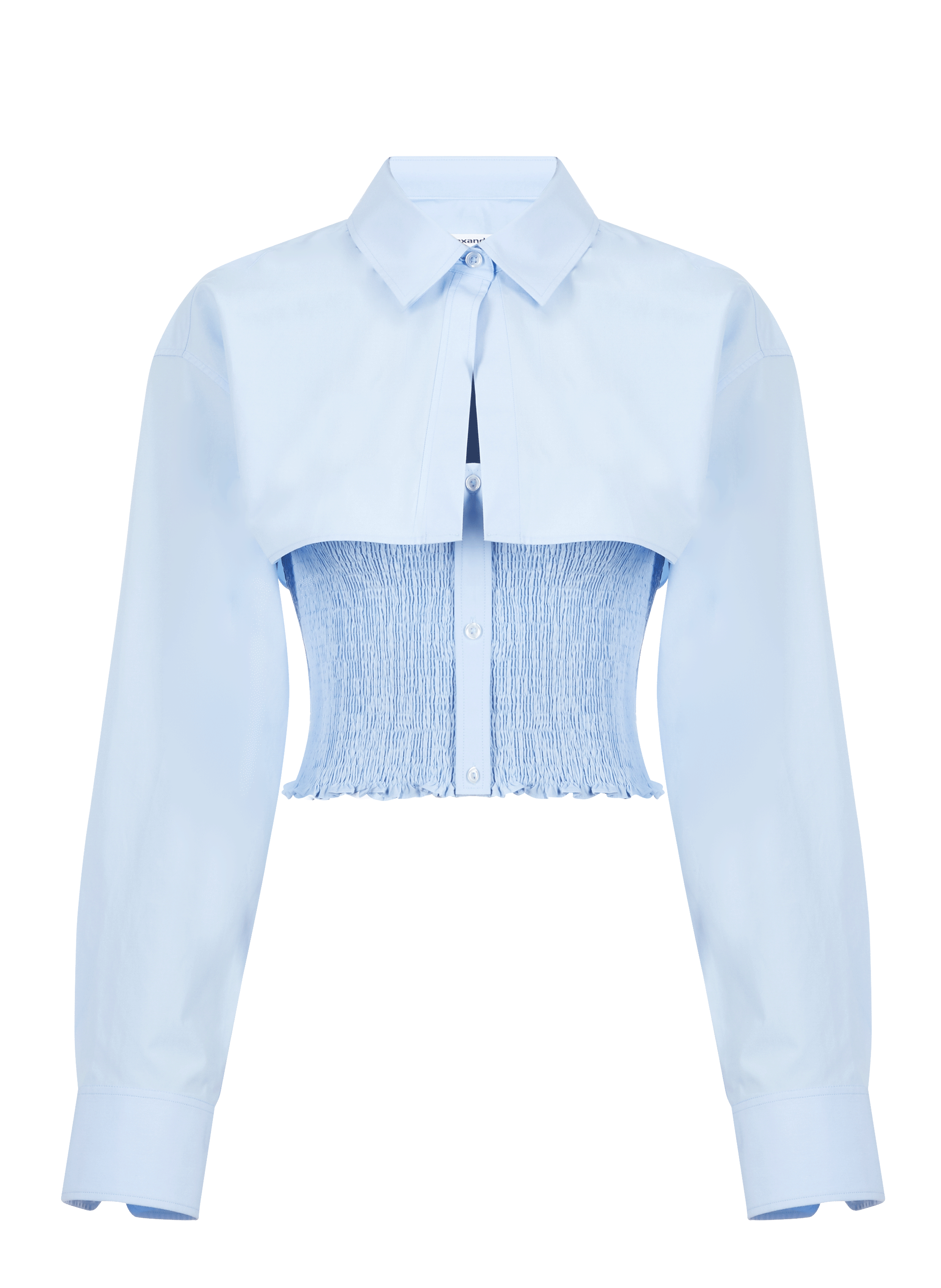 Chemise en popeline de coton