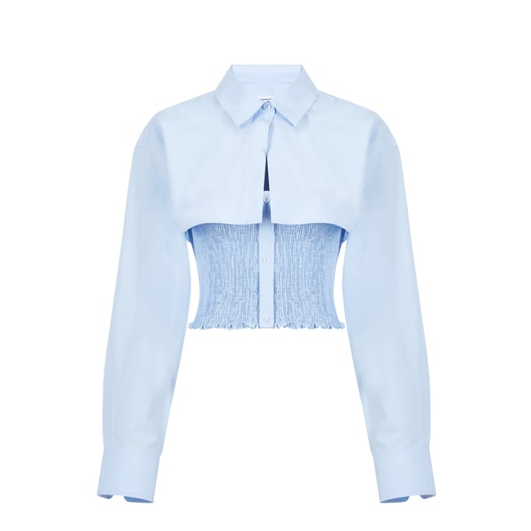 Chemise en popeline de coton