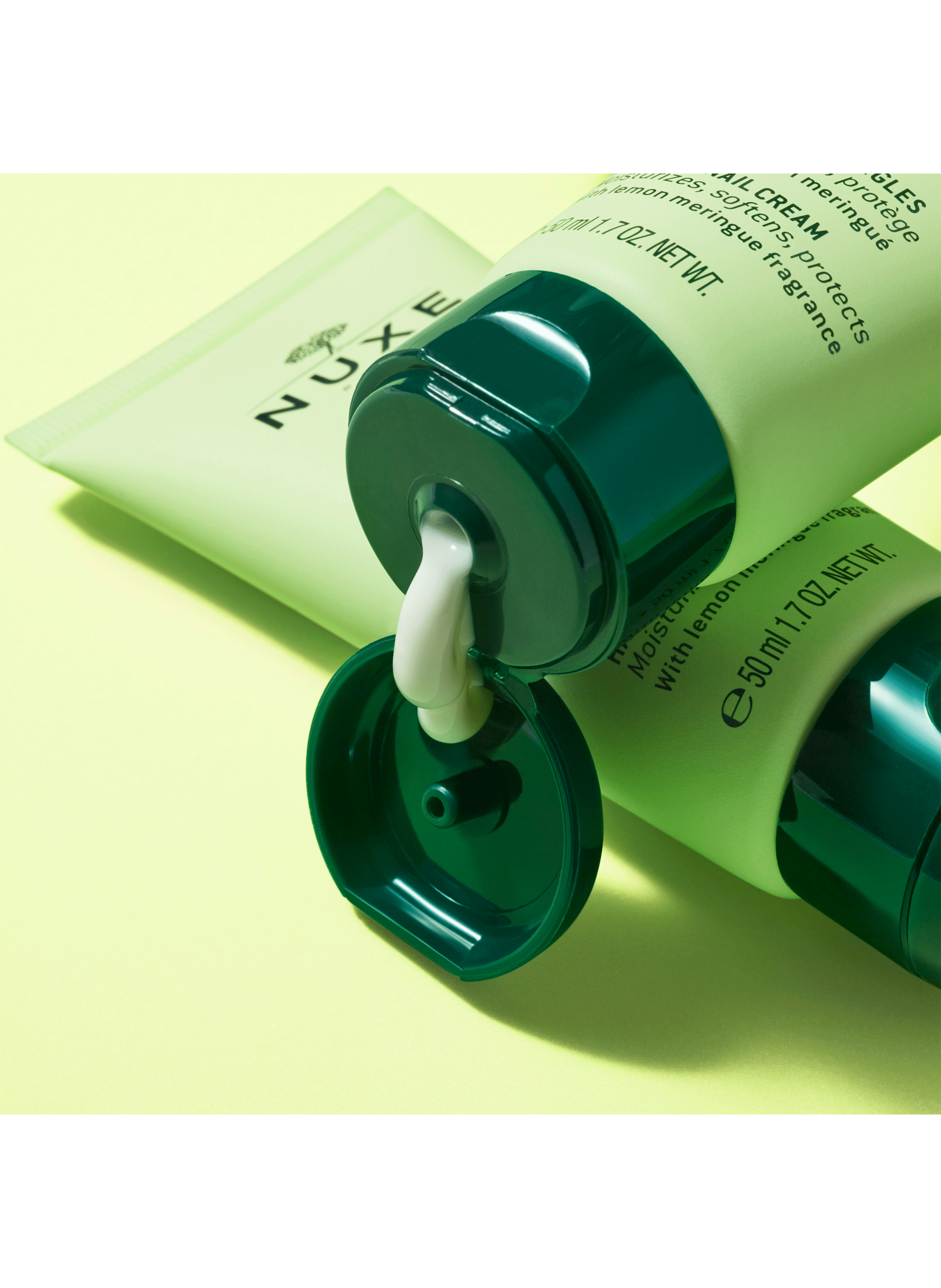 Crème mains et ongles au parfum citron meringué - Sweet Lemon NUXE No color