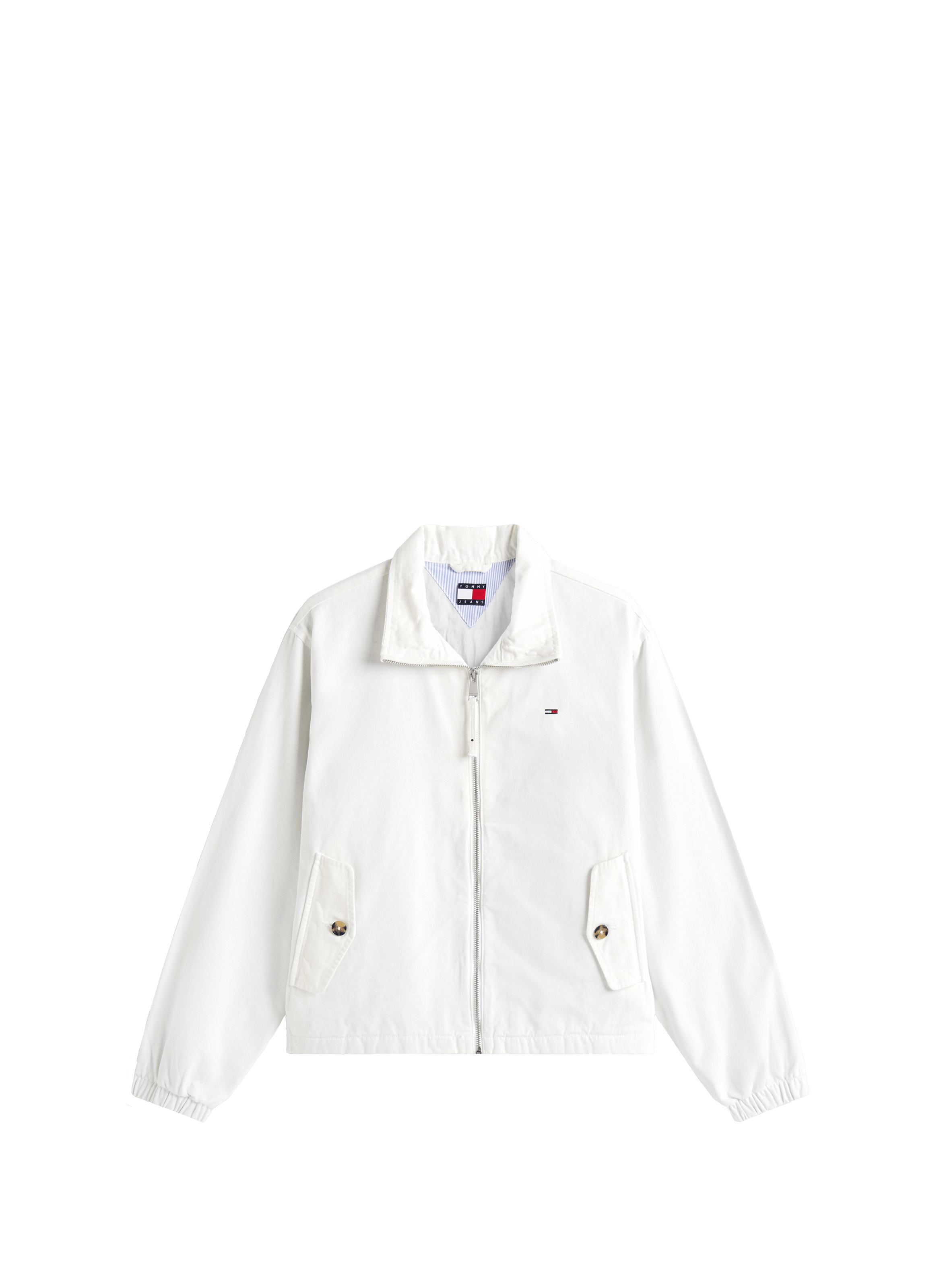 Veste d'exterieur en coton TOMMY HILFIGER Blanc