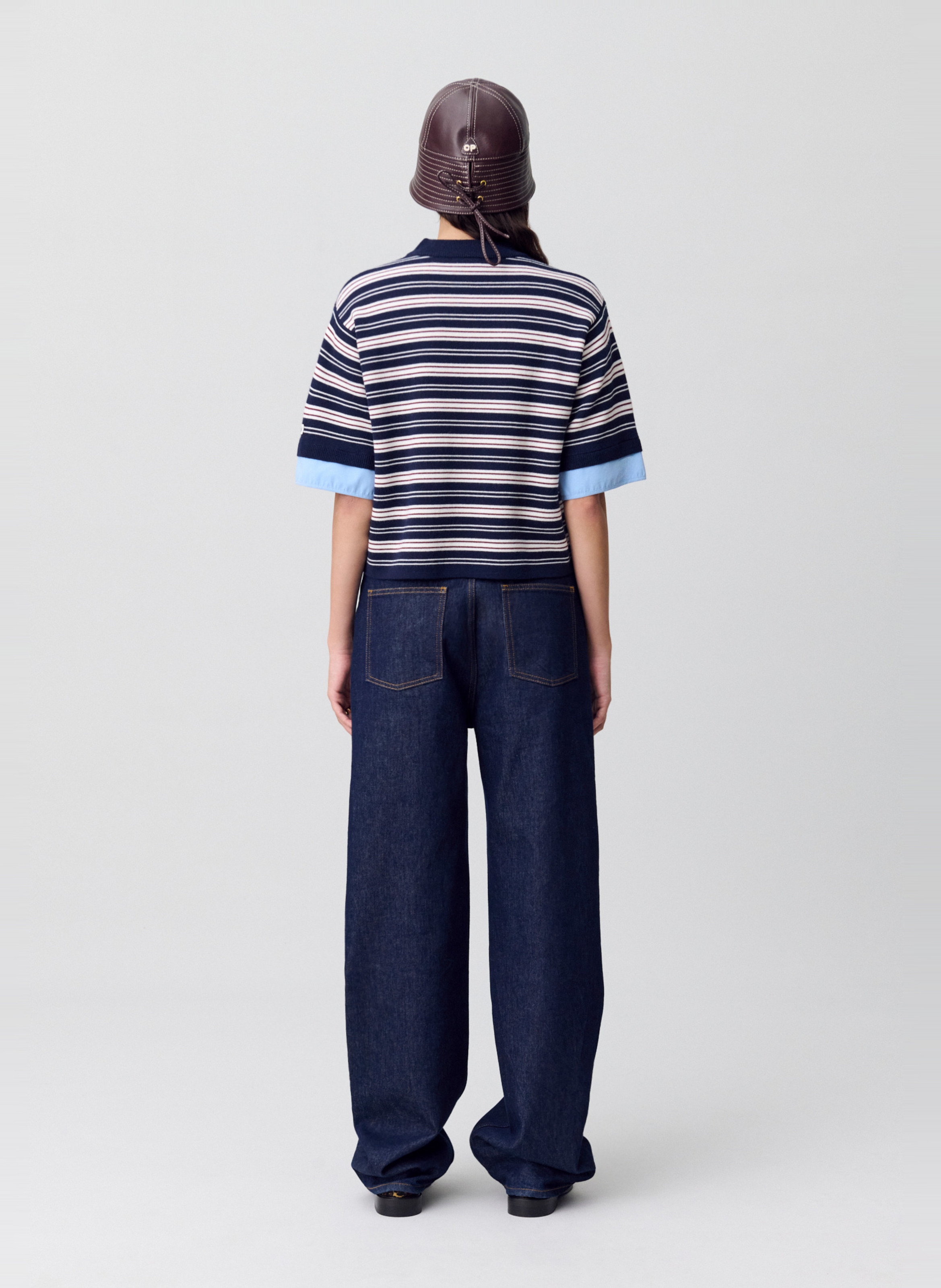 Pull droit en maille rayée CLAUDIE PIERLOT Multicolore