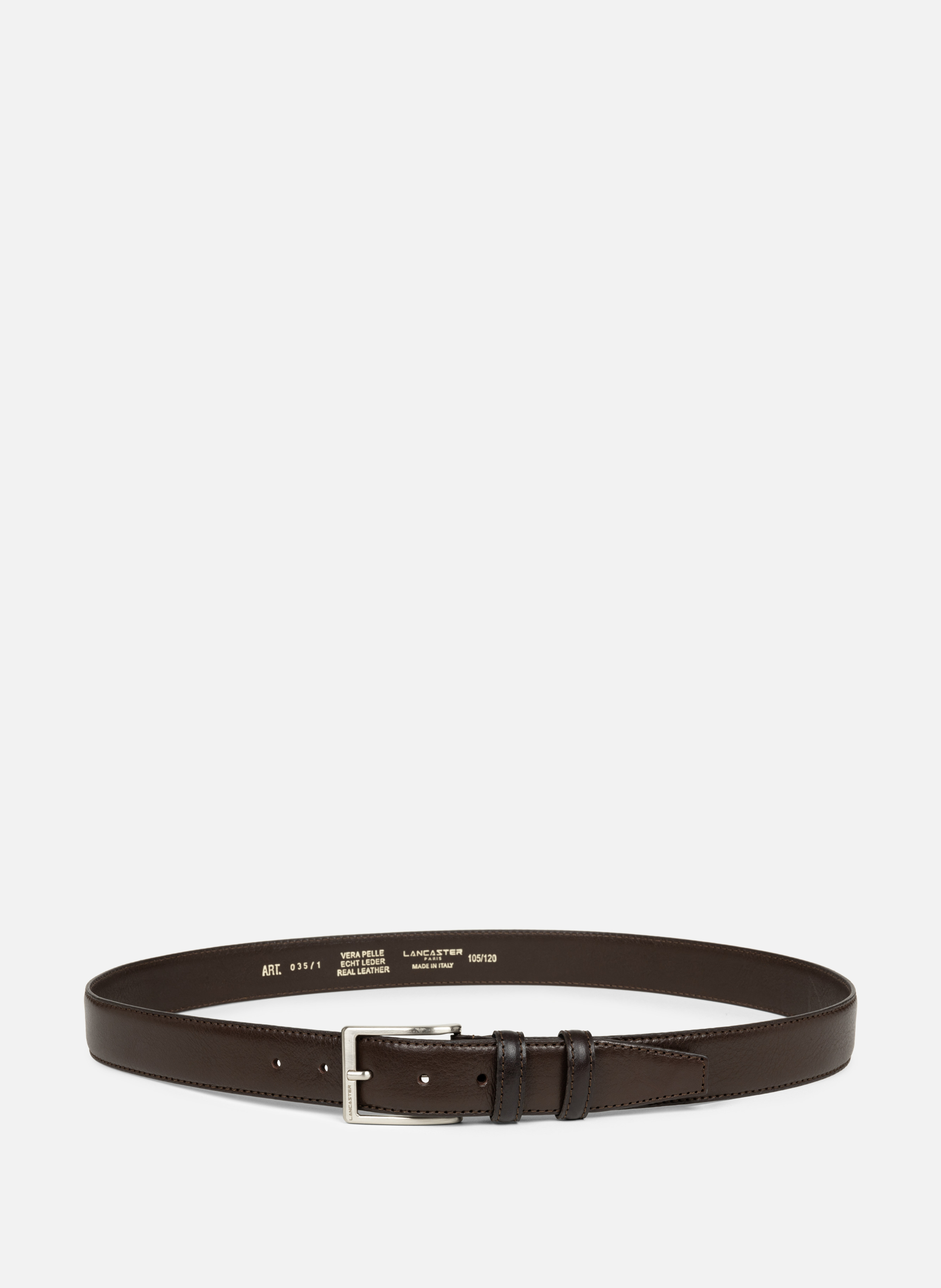 LANCASTER Ceinture - ceinture soft homme Marron