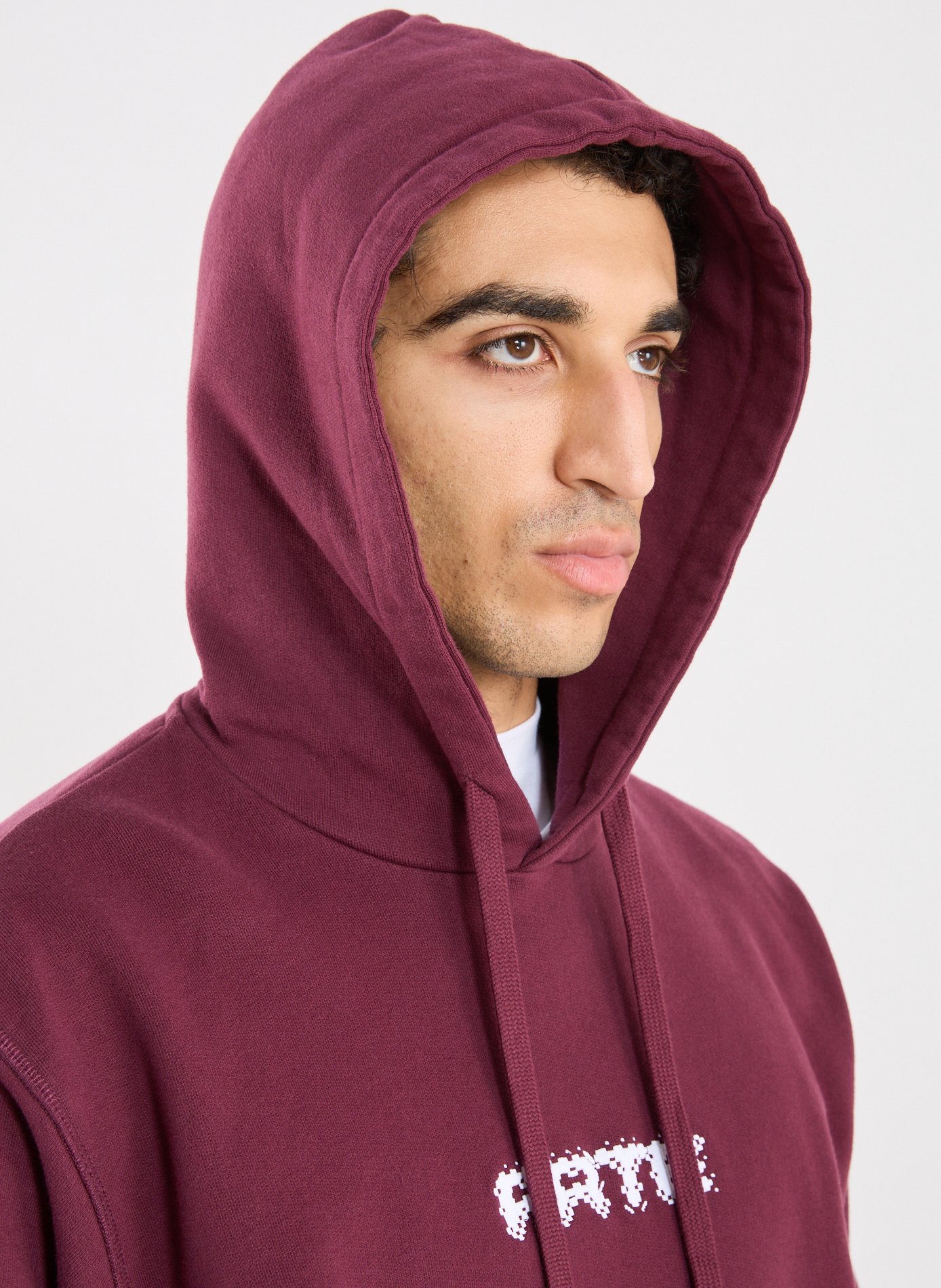 Embroidered cotton sweatshirt ARTE ANTWERP Red