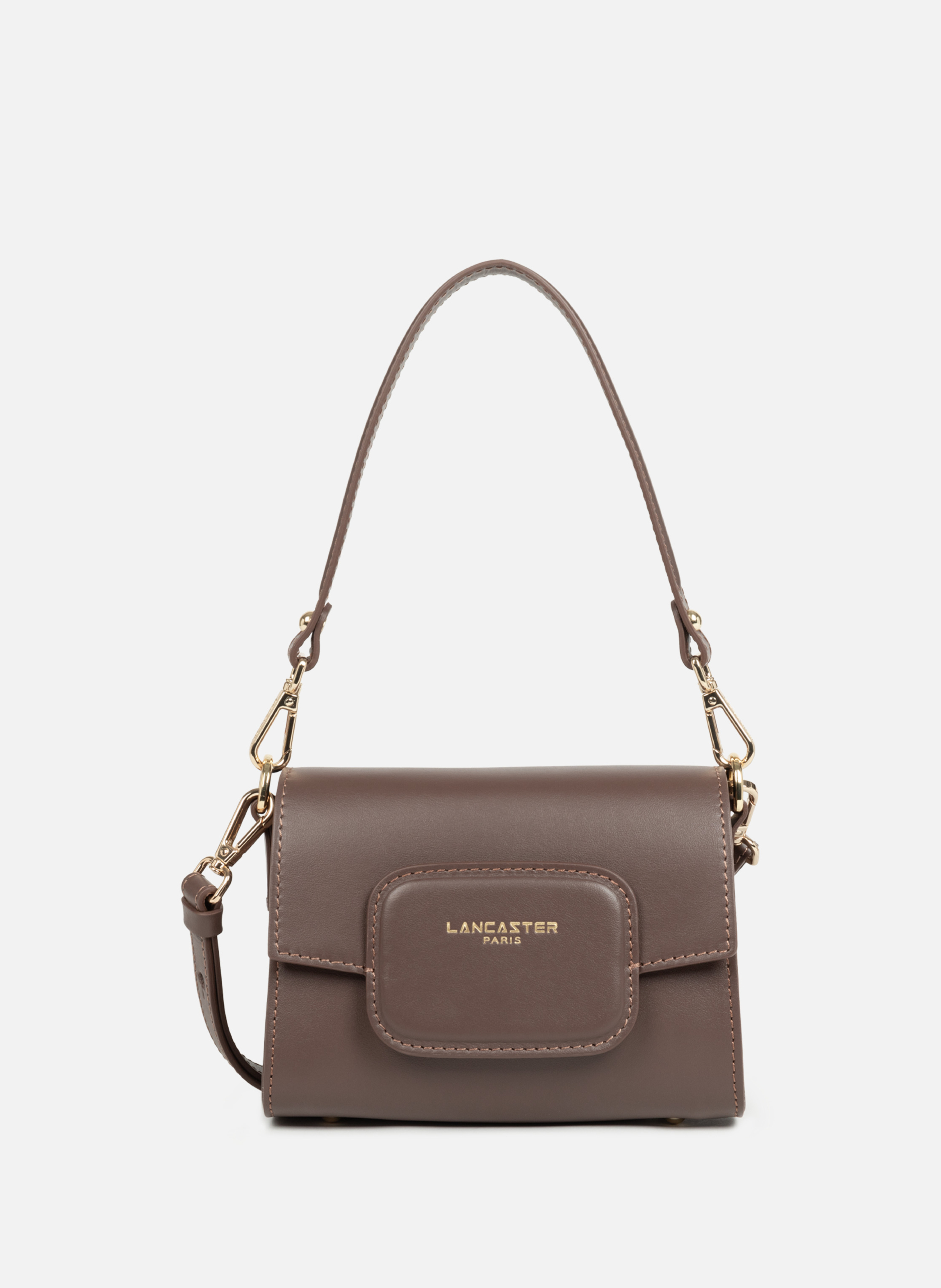 LANCASTER Mini sac trotteur - paris pad Marron
