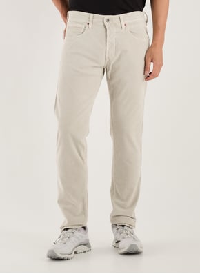 Pantalon slim en velours côtelé en coton mélangé REPLAY Pantalon slim en velours côtelé en coton mélangé REPLAY