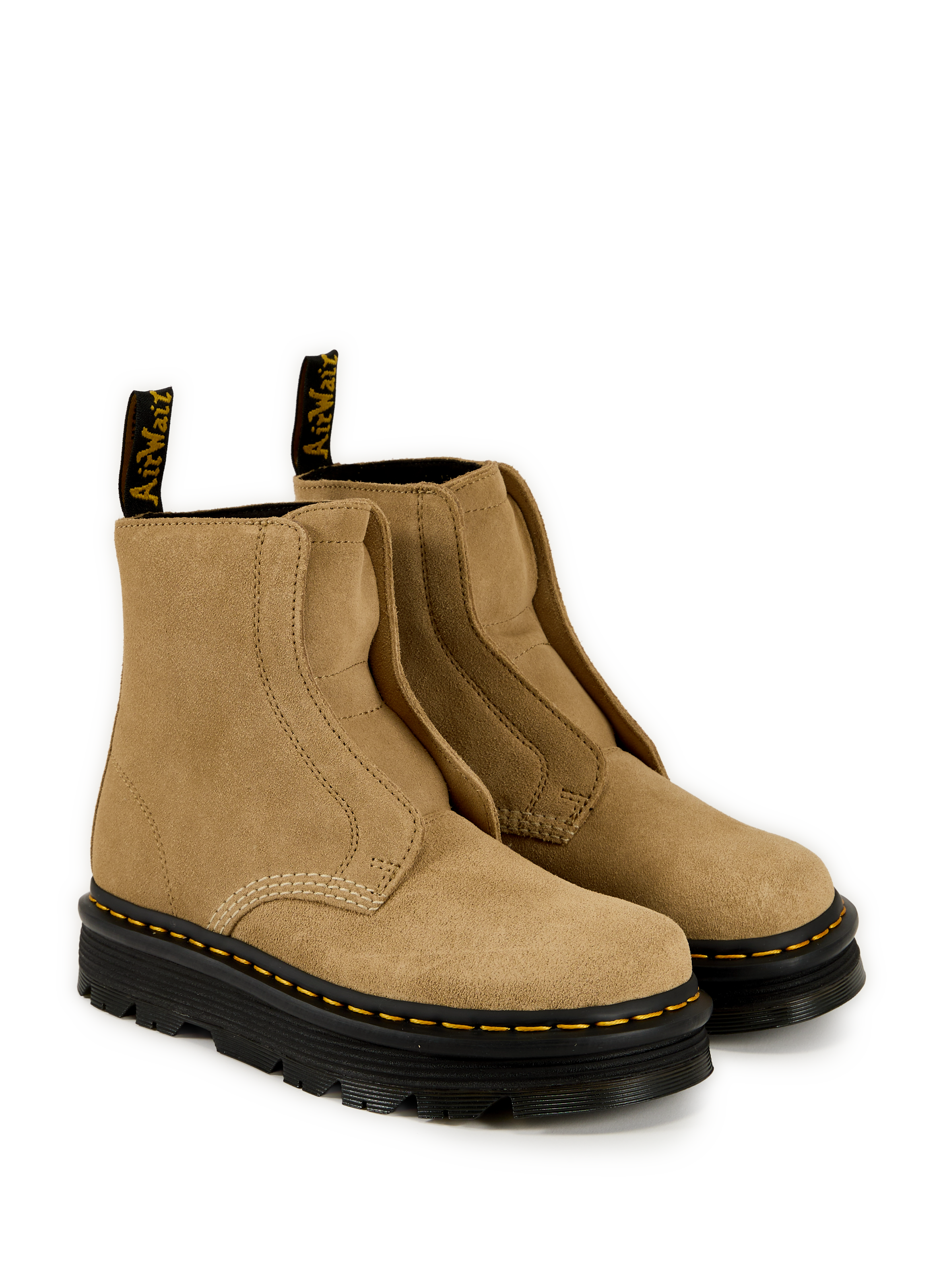 Bottines Zebzag en cuir  DR. MARTENS Beige