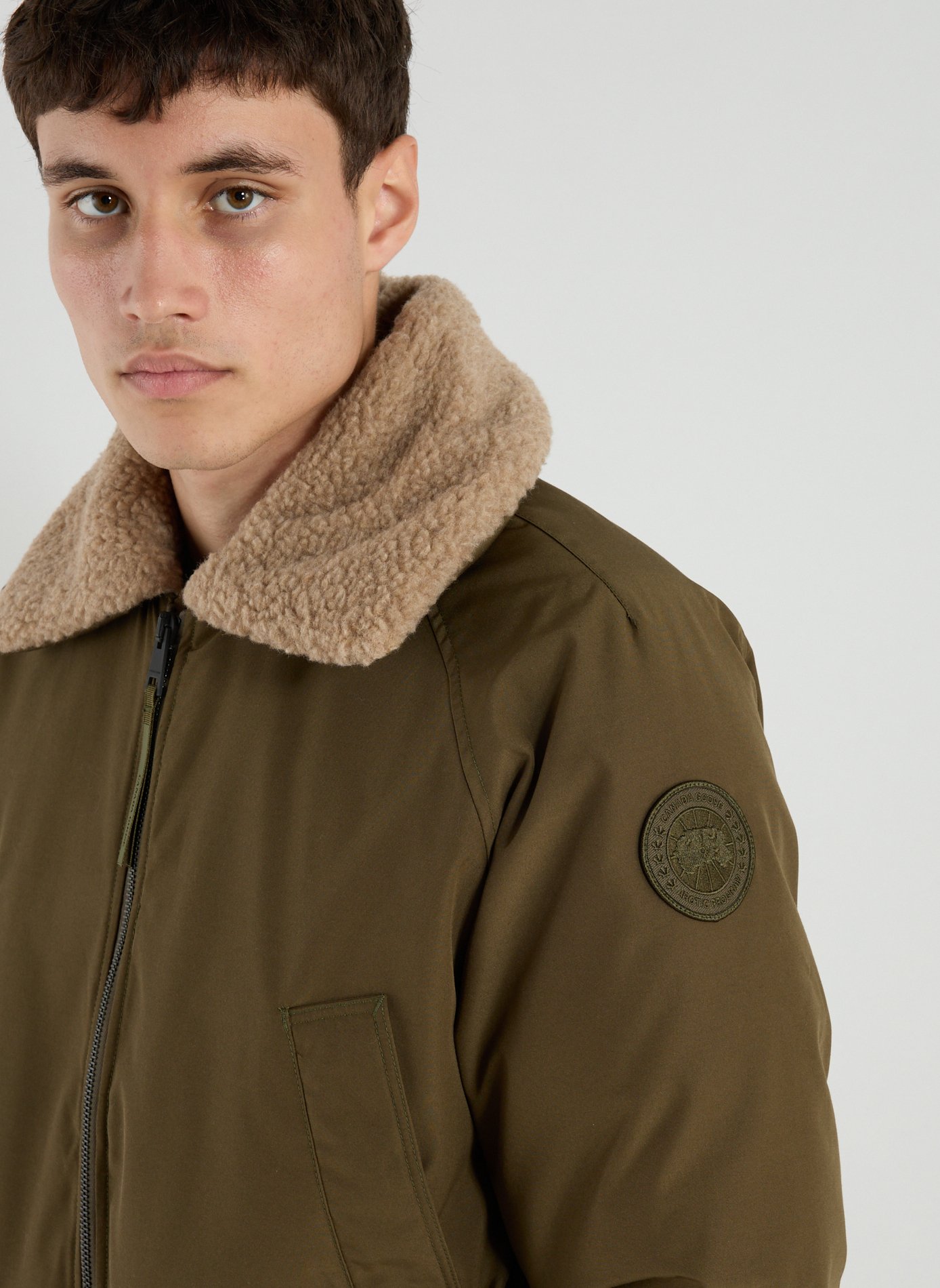 Parka col classique CANADA GOOSE Vert