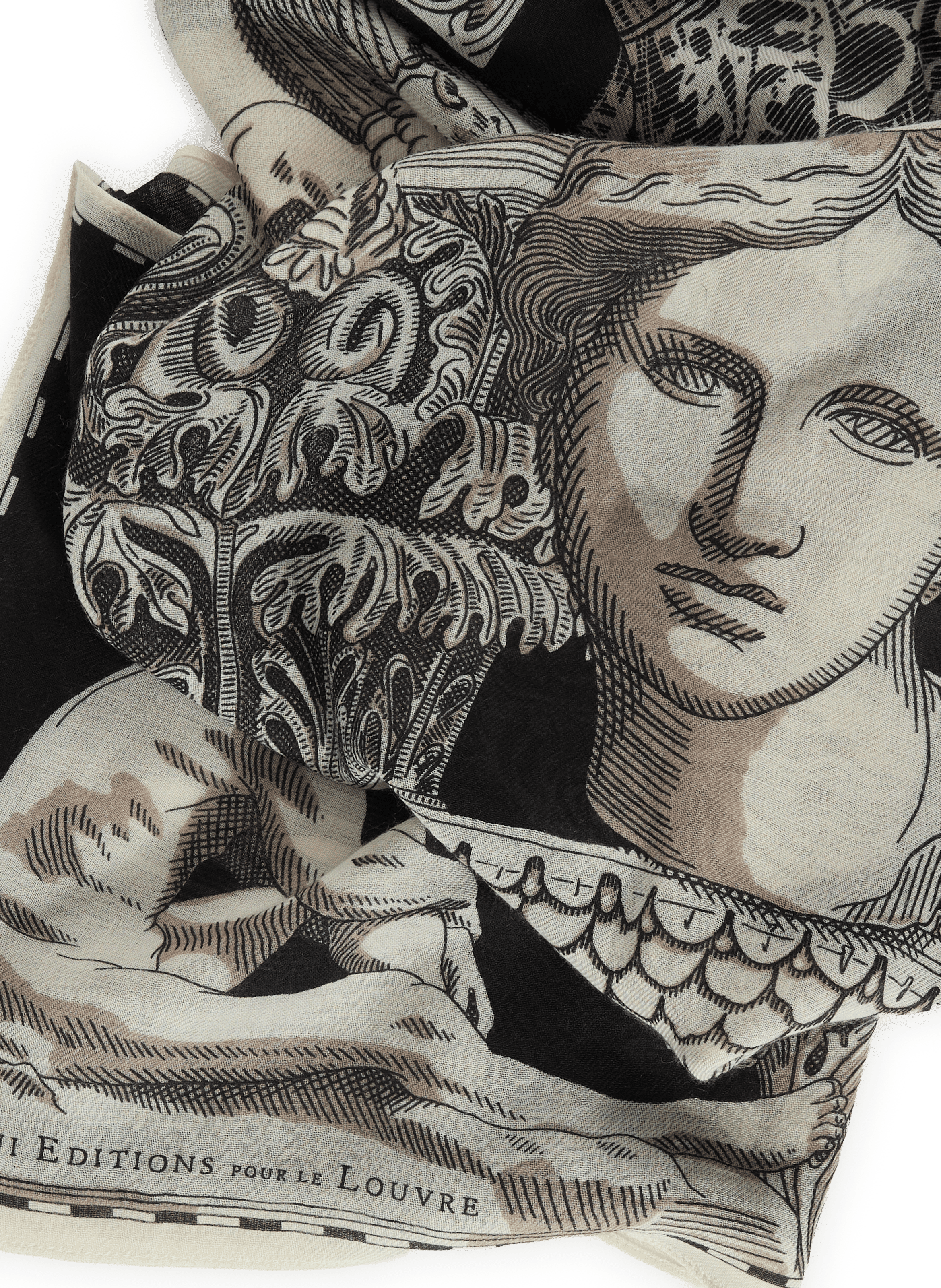 Echarpe en laine  INOUITOOSH Multicolore