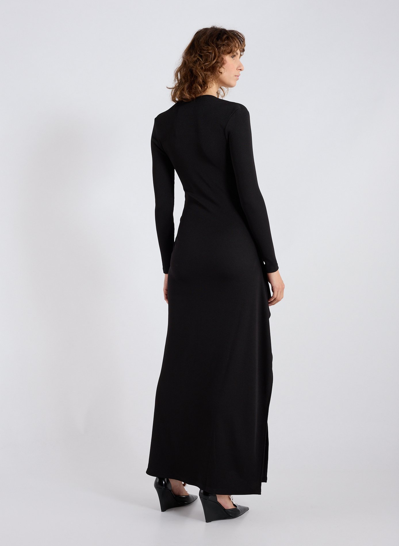 Robe débardeur longue Mineral Stone Cascade CHRISTOPHER ESBER Noir