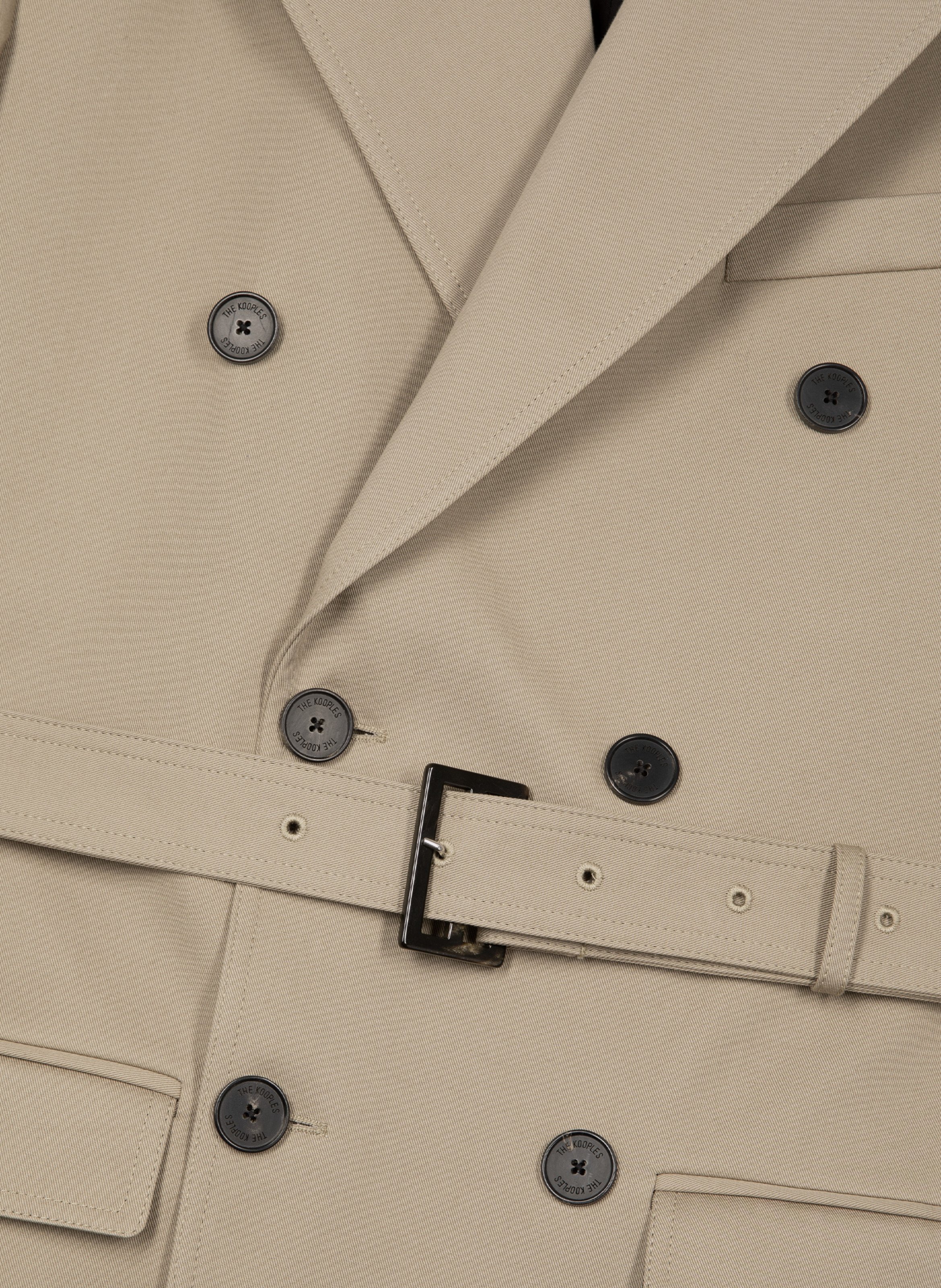 Trench long THE KOOPLES Beige