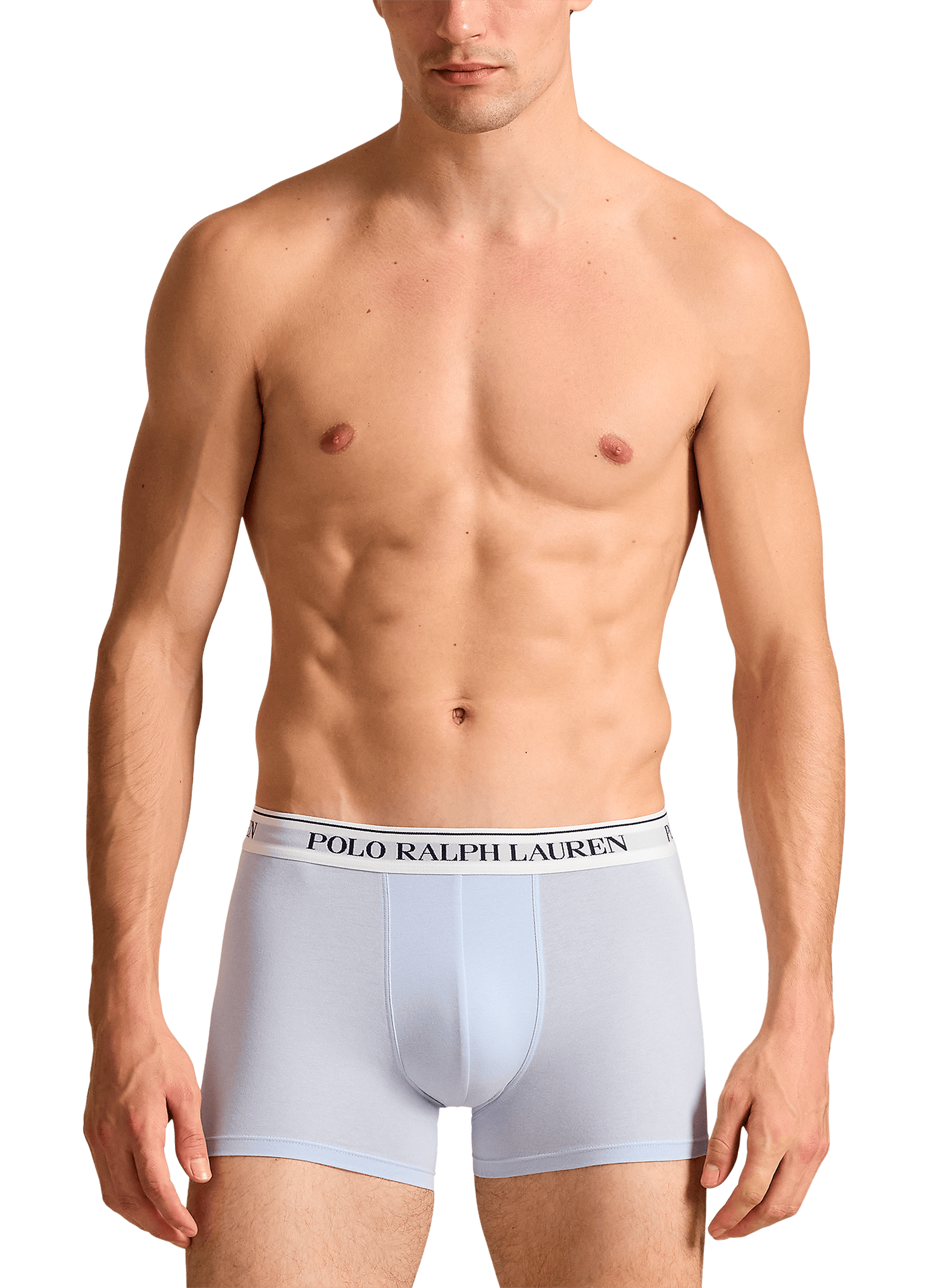  Pack of three cotton boxers POLO RALPH LAUREN Multicolour