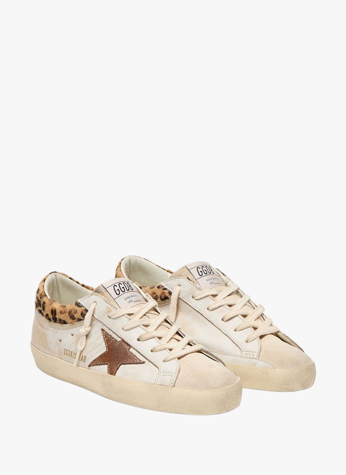 Basket Super Star à détail imprimé en cuir