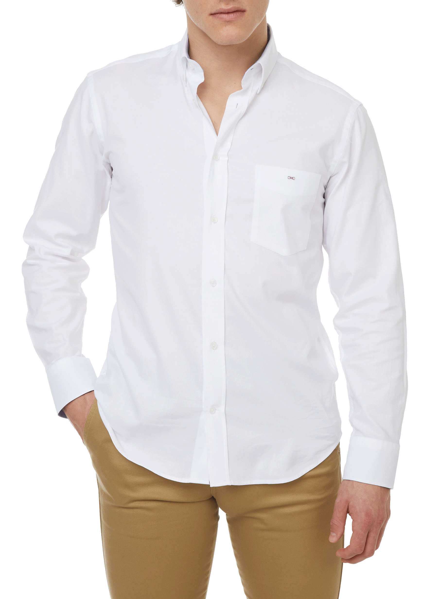 Cotton shirt EDEN PARK White