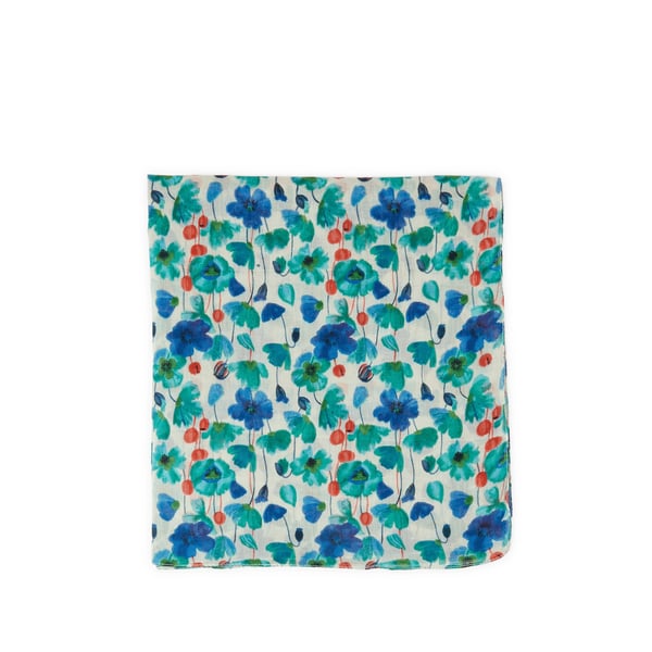 Etole imprimé fleuri en coton Etole imprimé fleuri en coton