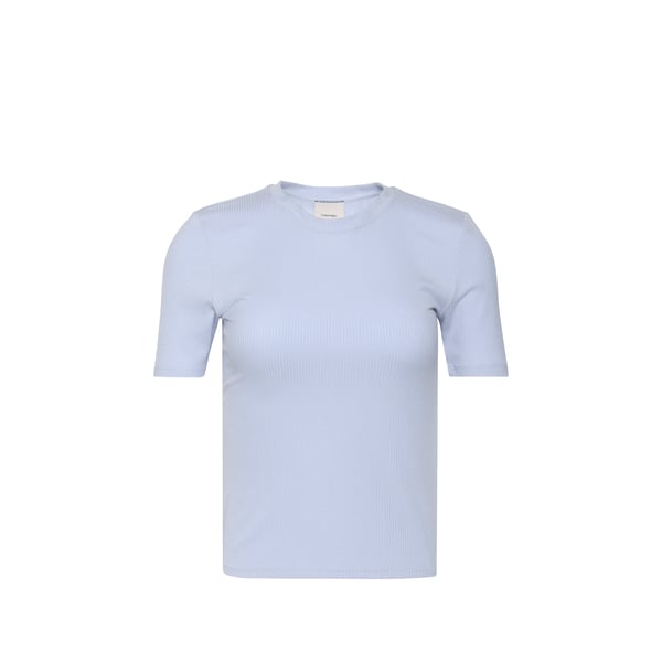 Calvin T-shirt côtelé à manches courtes Bleu M Female