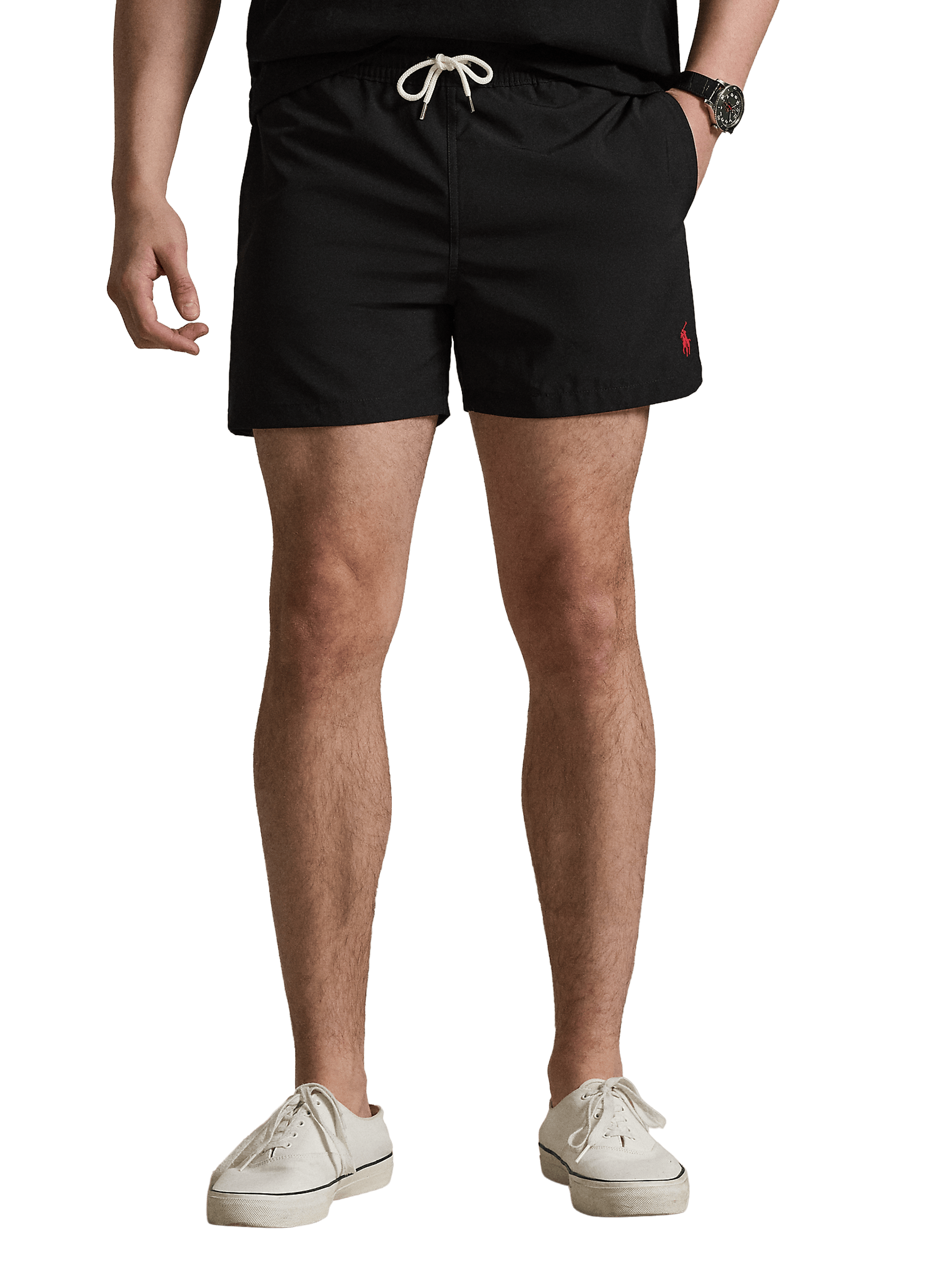 Short de bain uni POLO RALPH LAUREN Noir