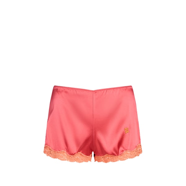 Boxer à dentelle en soie Boxer à dentelle en soie