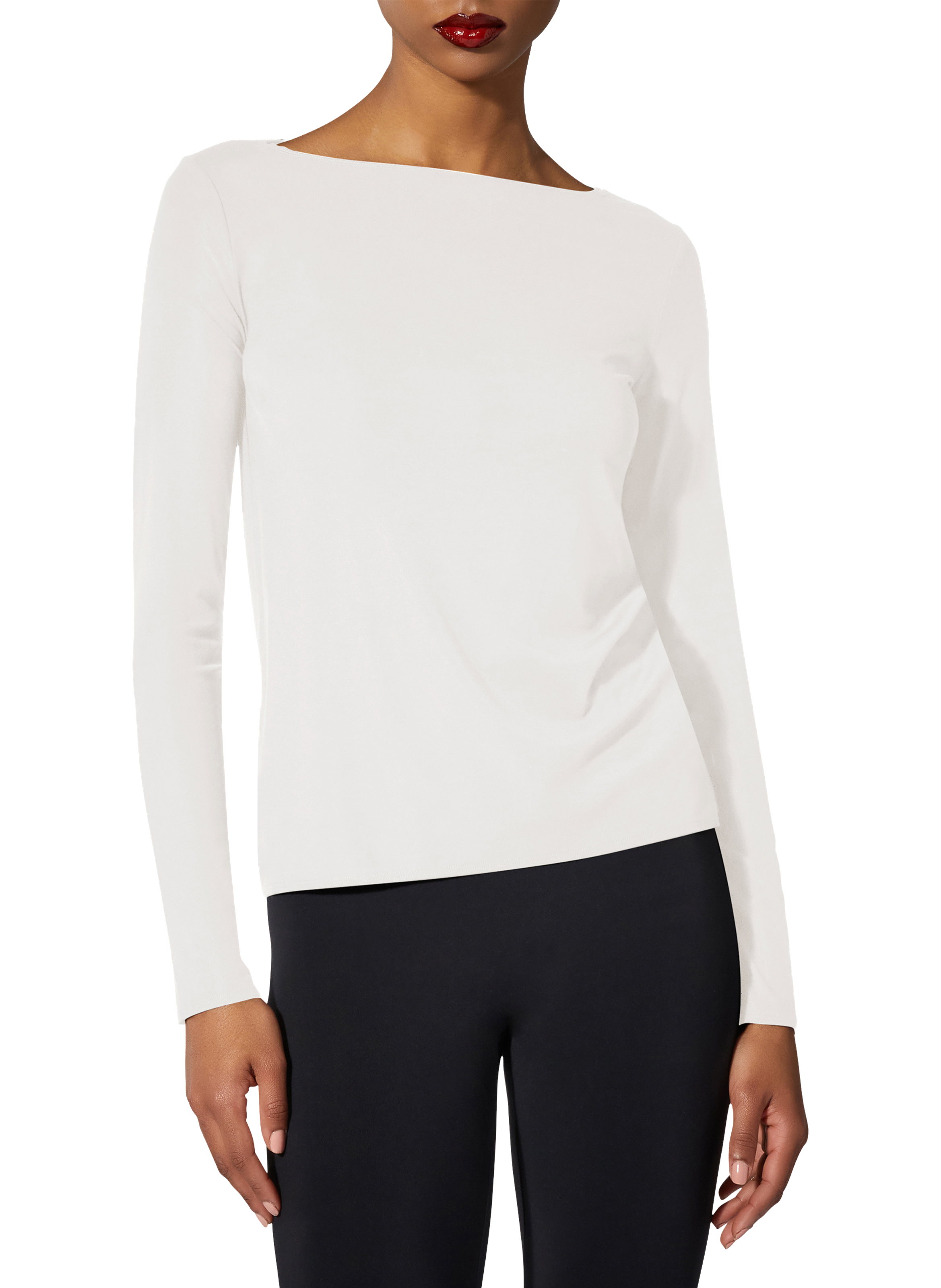 T-shirt manches longues Pure WOLFORD Blanc