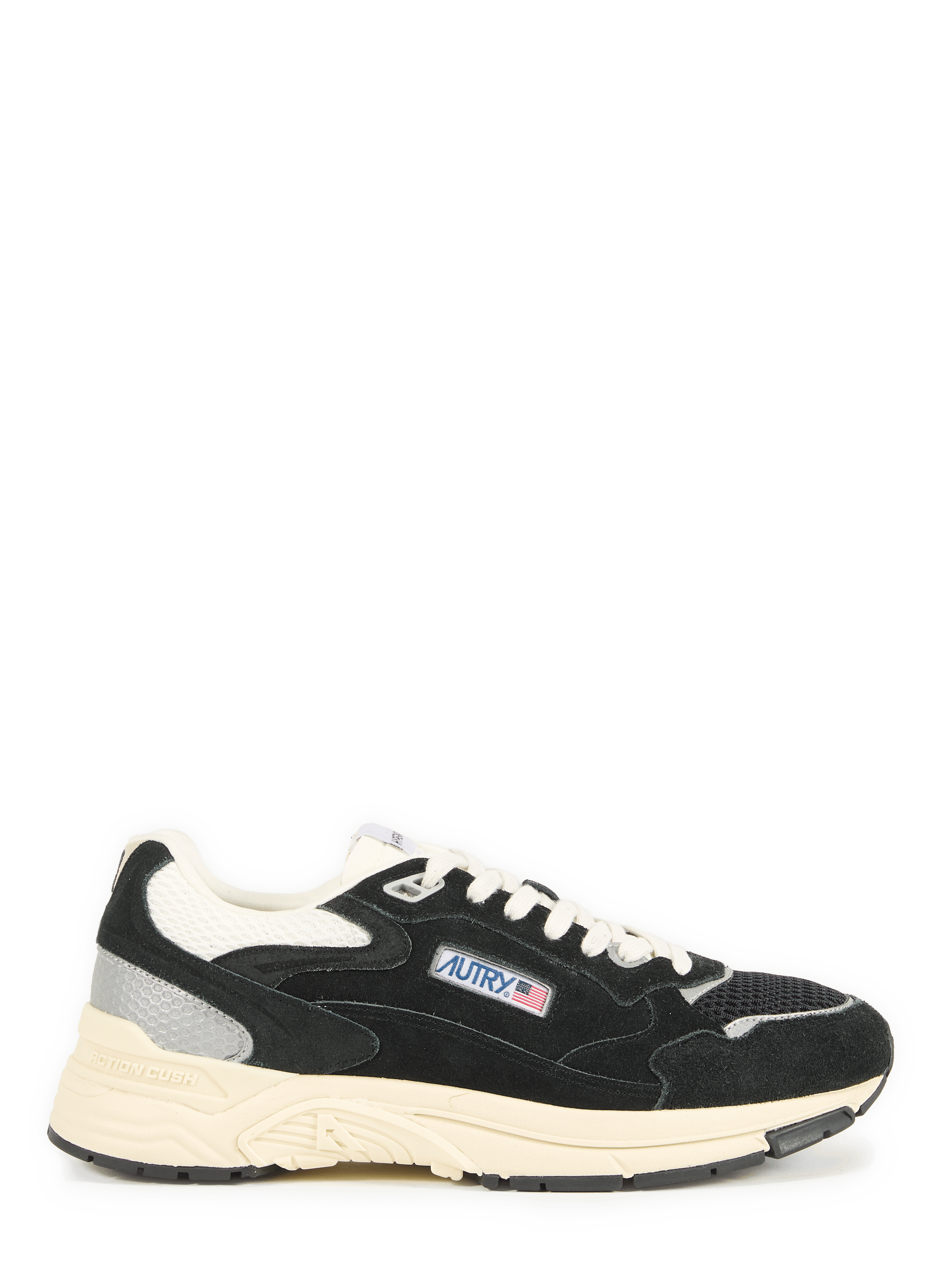 Baskets basses Hyperway en cuir mélangé AUTRY Multicolore