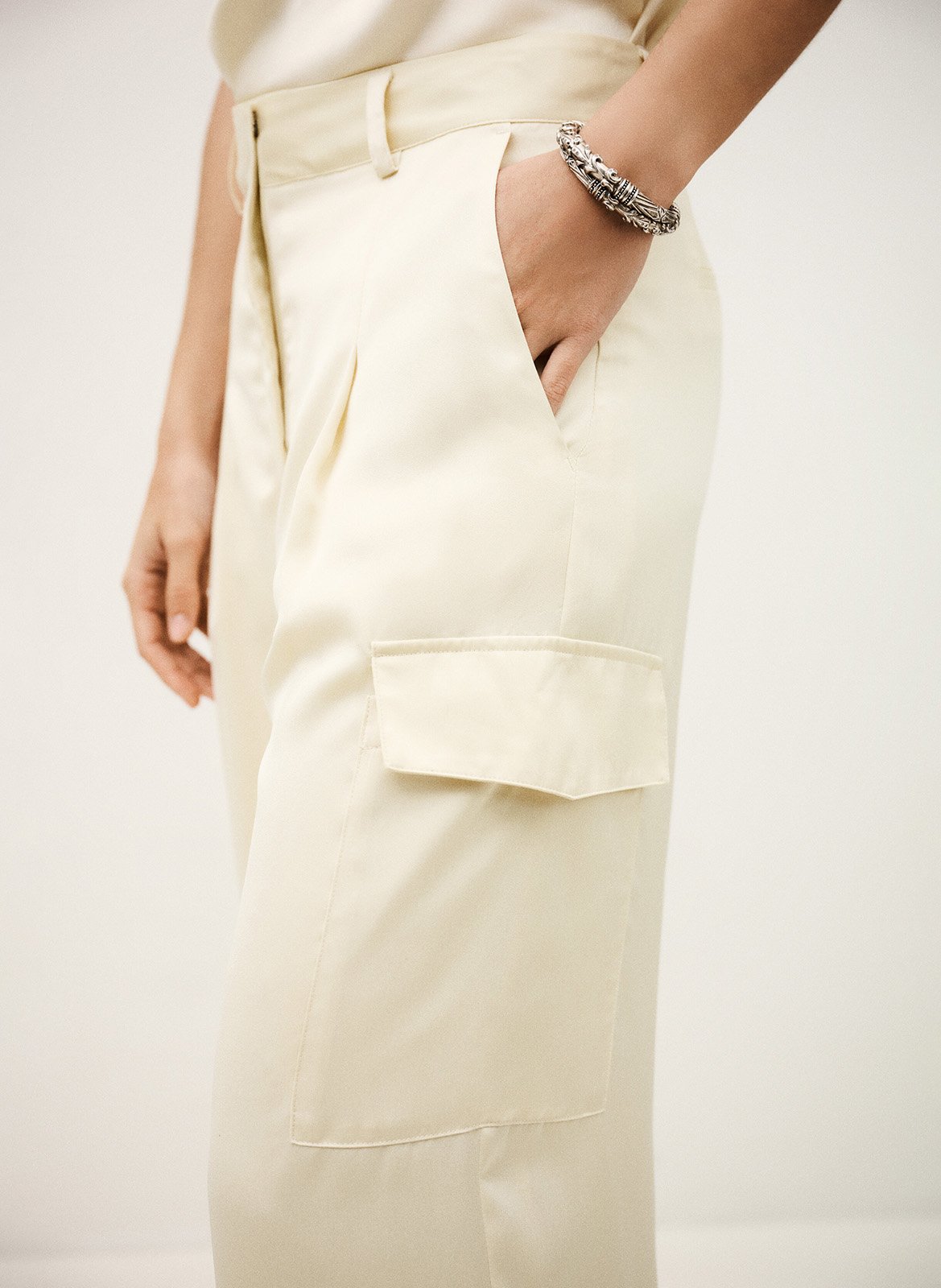 Pantalon cargo cary BA&SH Beige