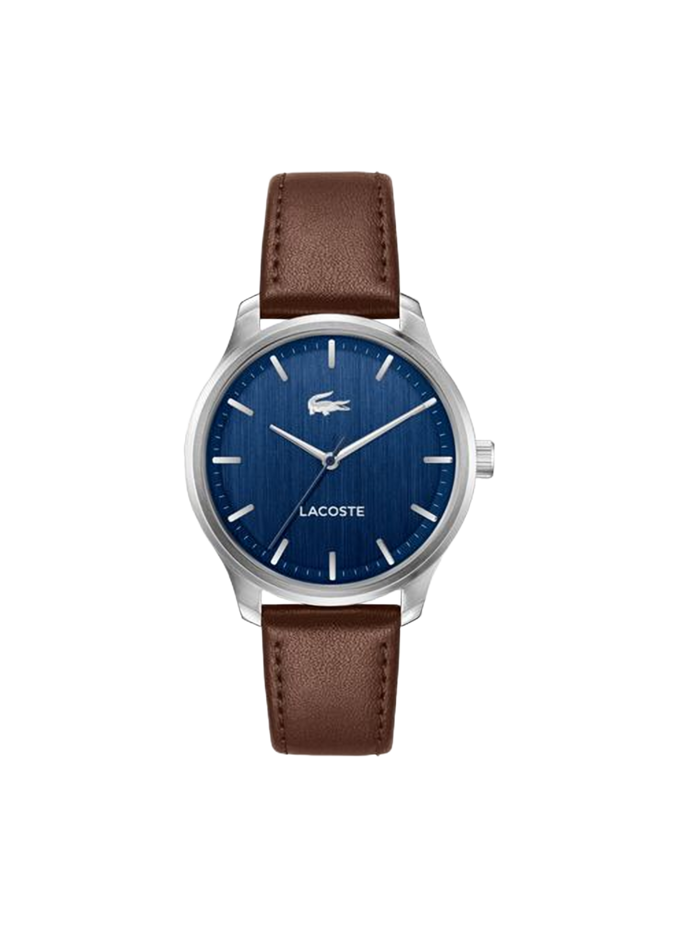 Montre quartz Lisbon en cuir LACOSTE MONTRES Bleu