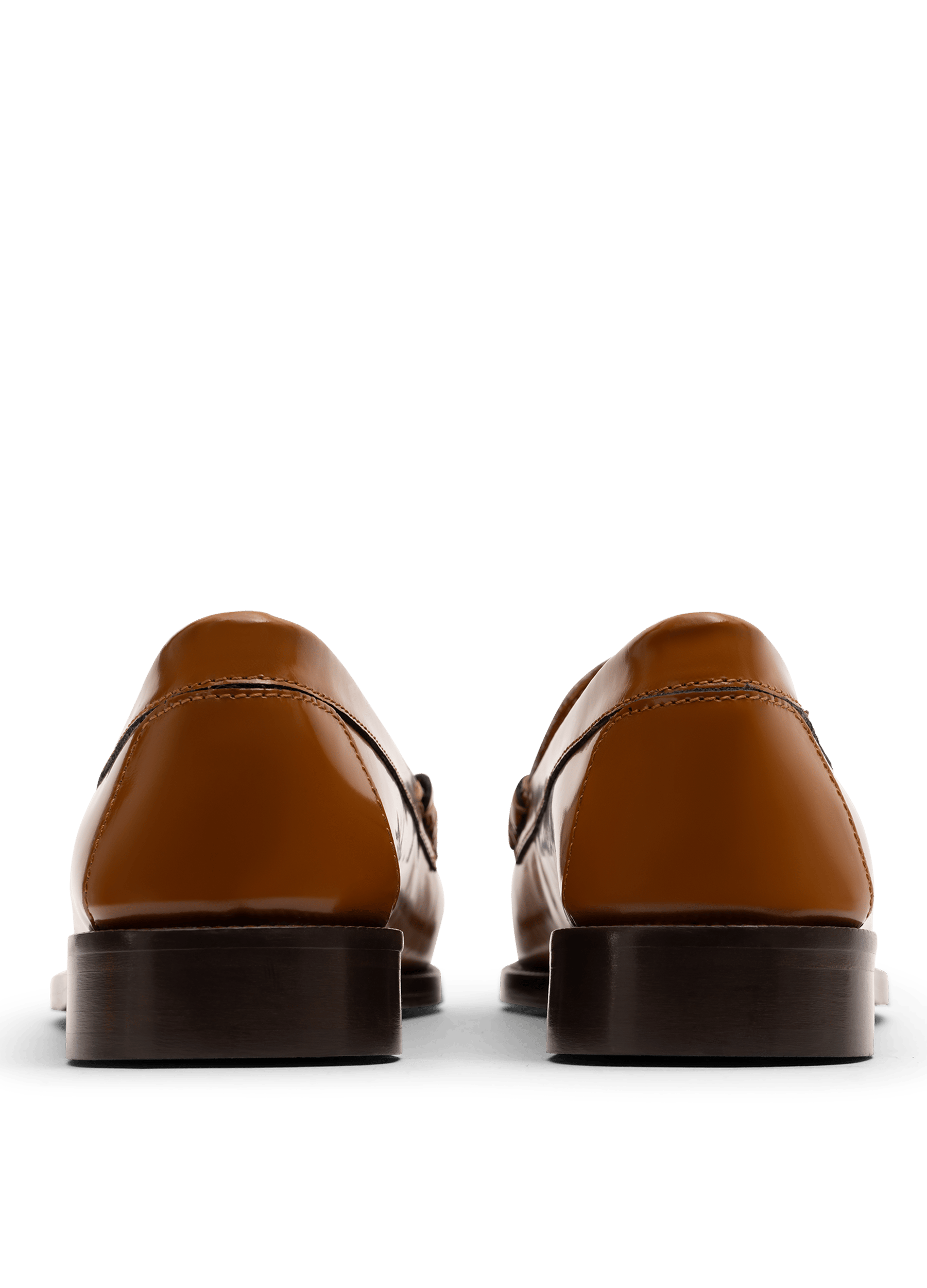 Mocassins stanford en veau brossé PARALLELE Marron