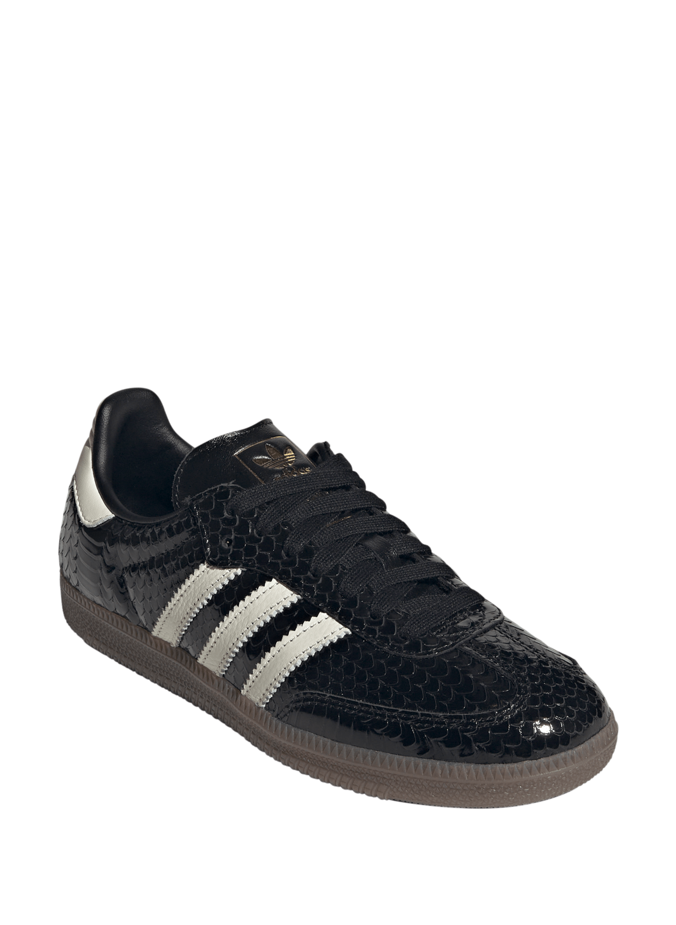 Baskets Samba OG Snakeskin en cuir mélangé ADIDAS Black