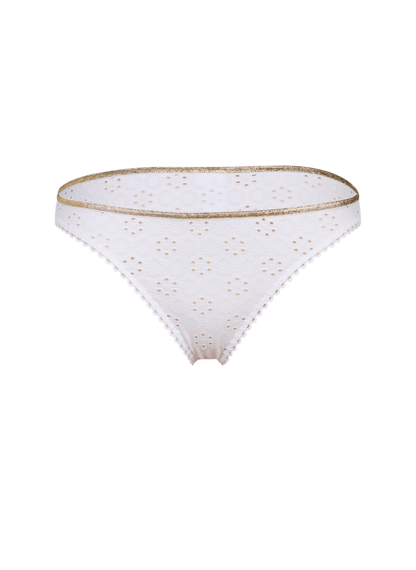 Selma embroidery culottes LA NOUVELLE White