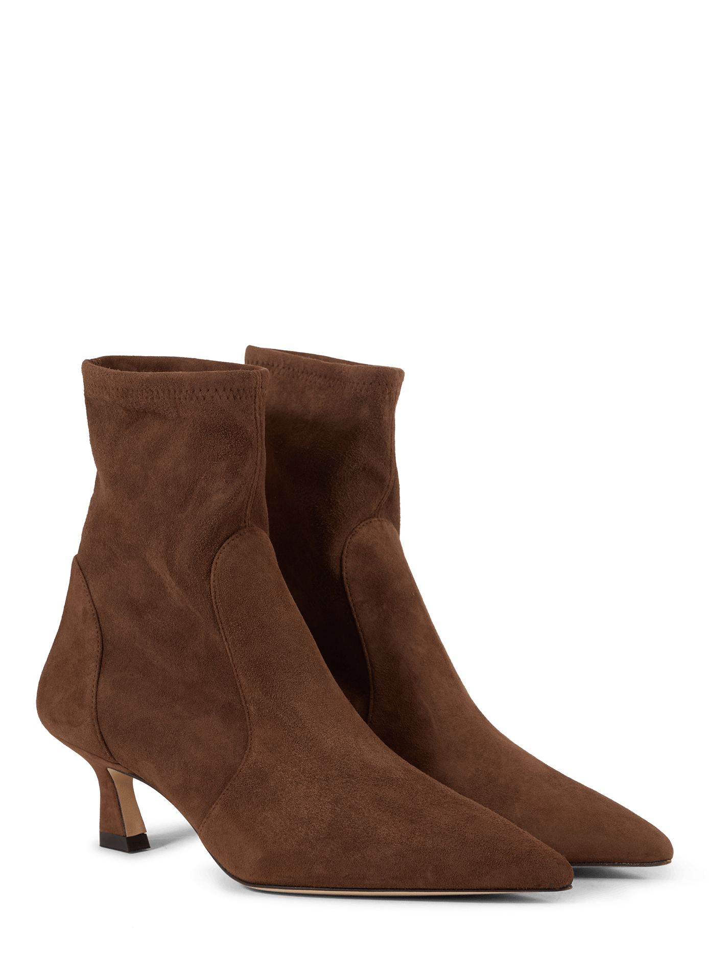 Vinnie 50 suede leather ankle boot STUART WEITZMAN Brown