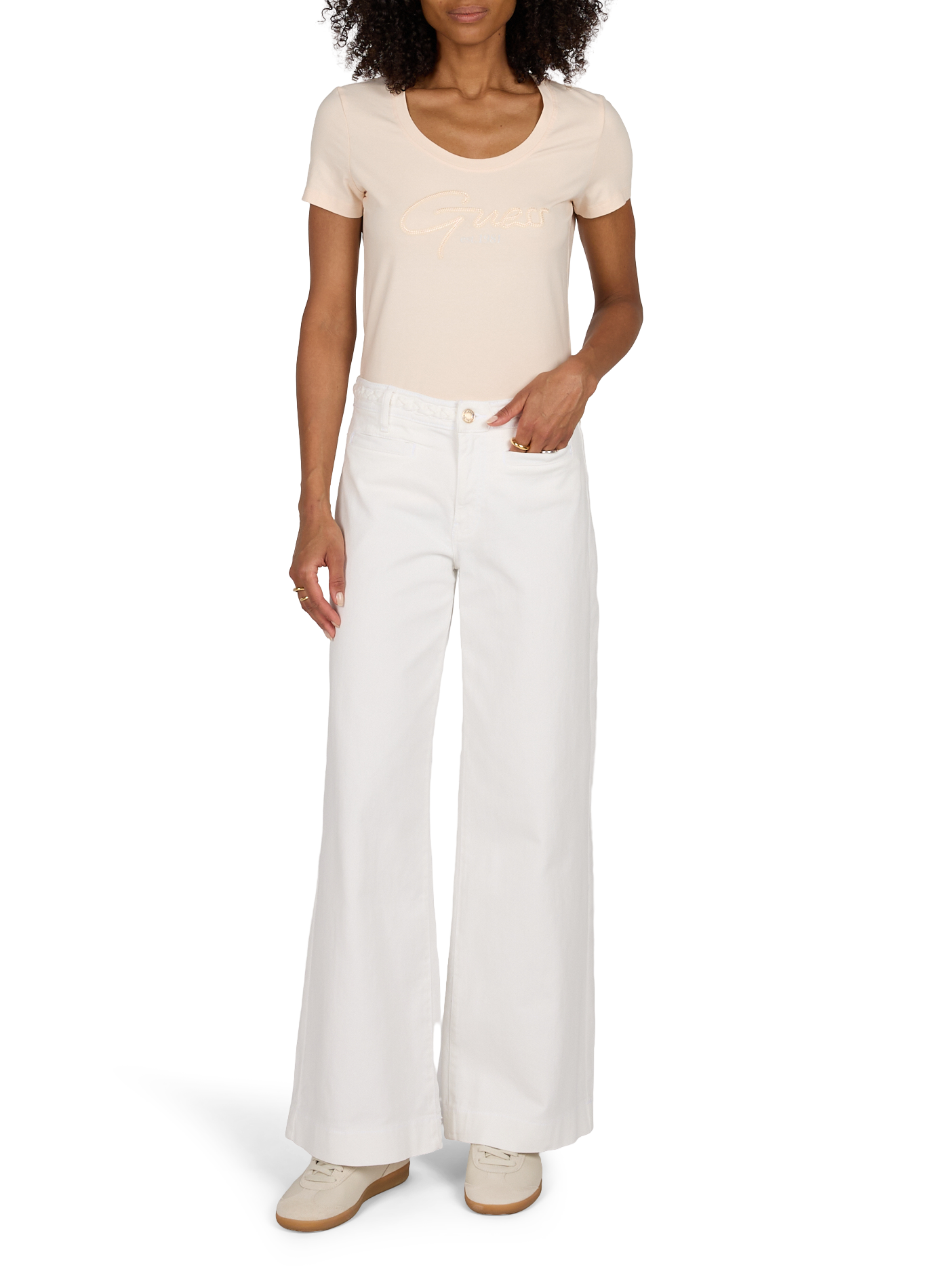 Langarmshirt mit Print GUESS No color